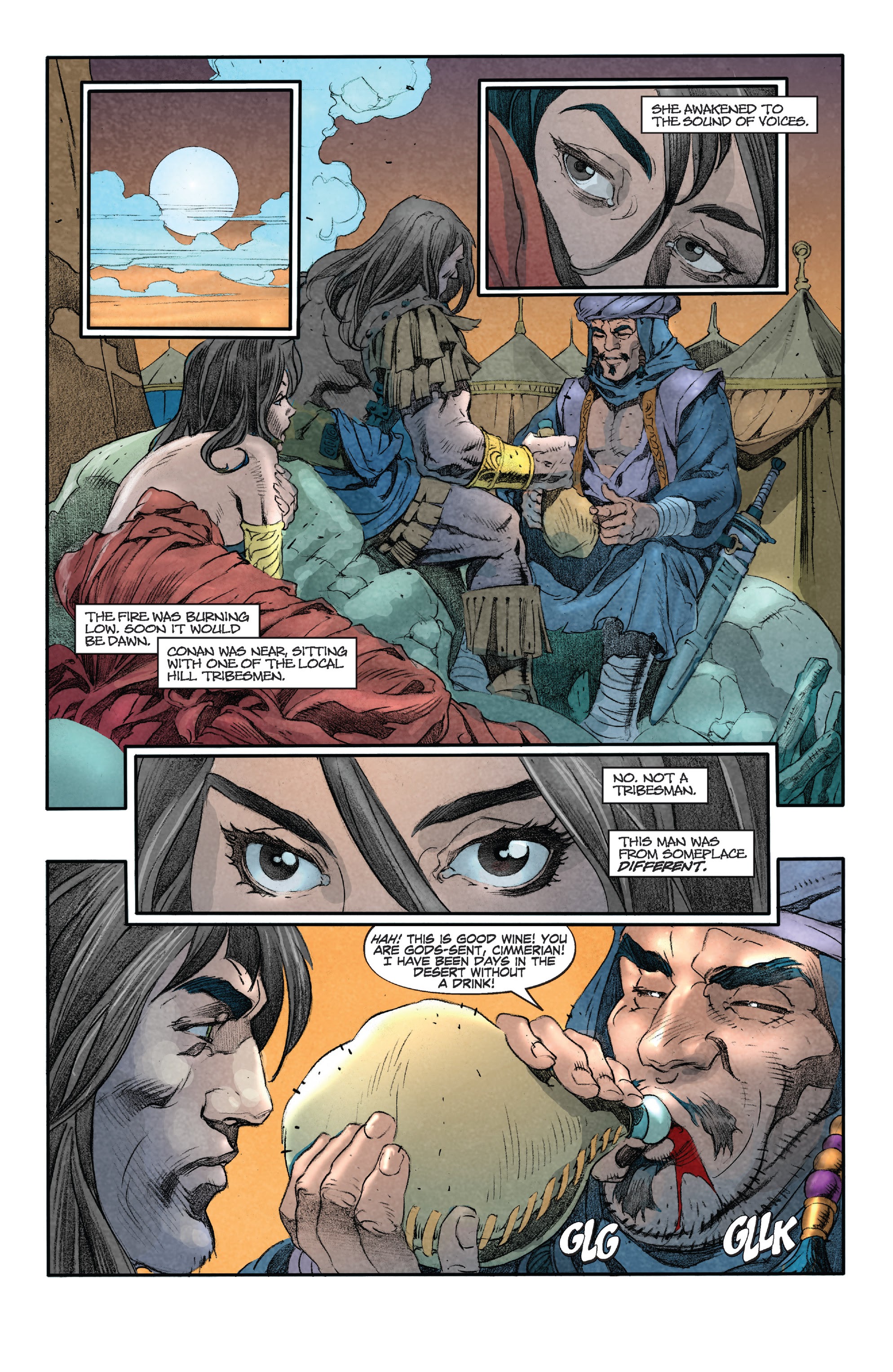 Read online Conan Chronicles Epic Collection comic -  Issue # TPB The Battle of Shamla Pass (Part 1) - 88
