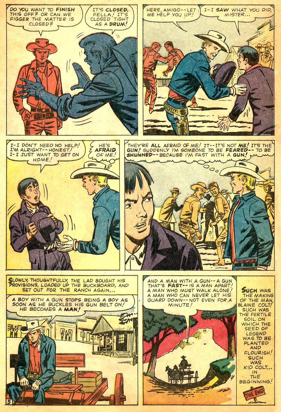 Read online Kid Colt Outlaw comic -  Issue #99 - 32