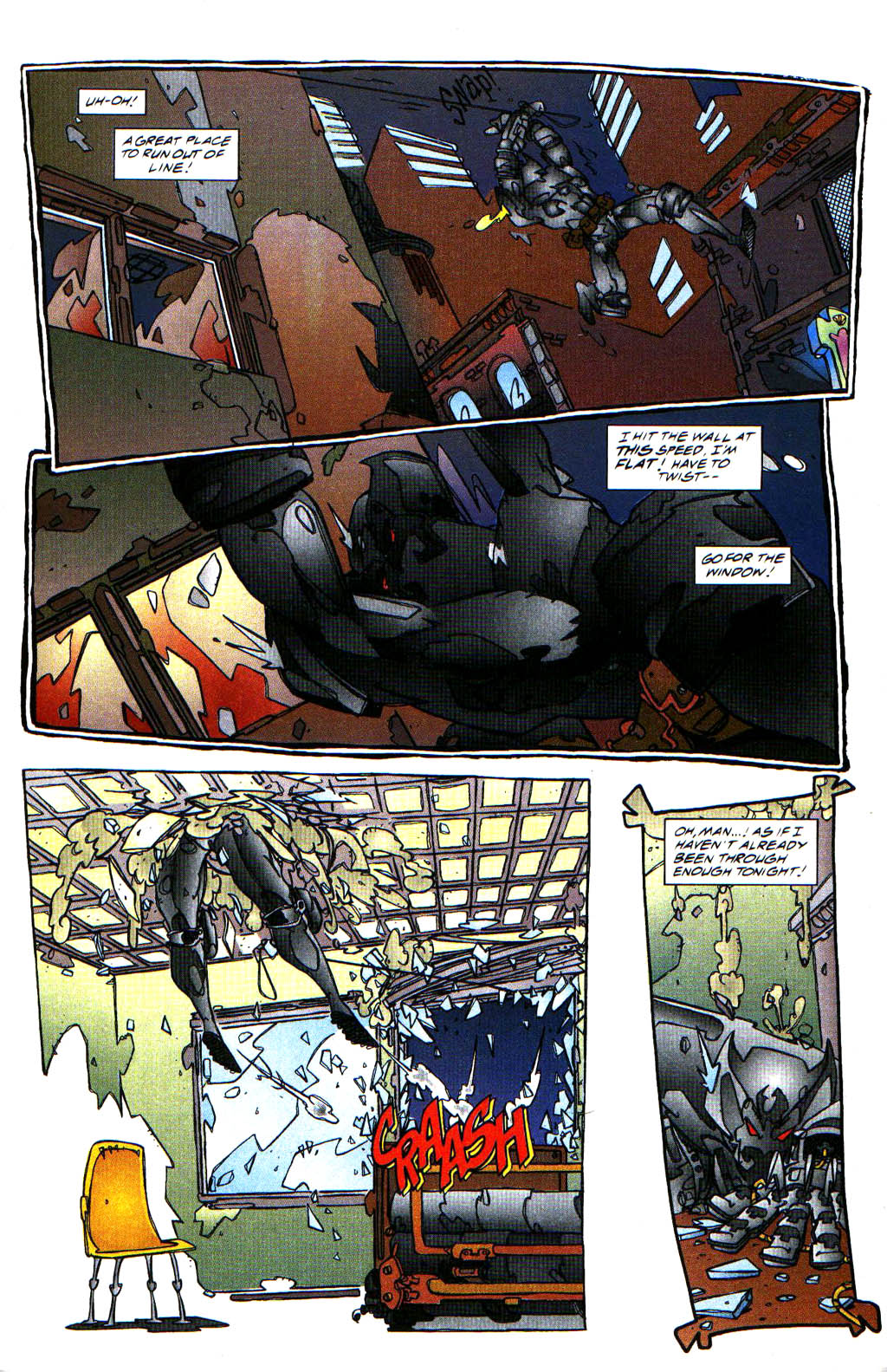 Read online Images of ShadowHawk comic -  Issue #2 - 6