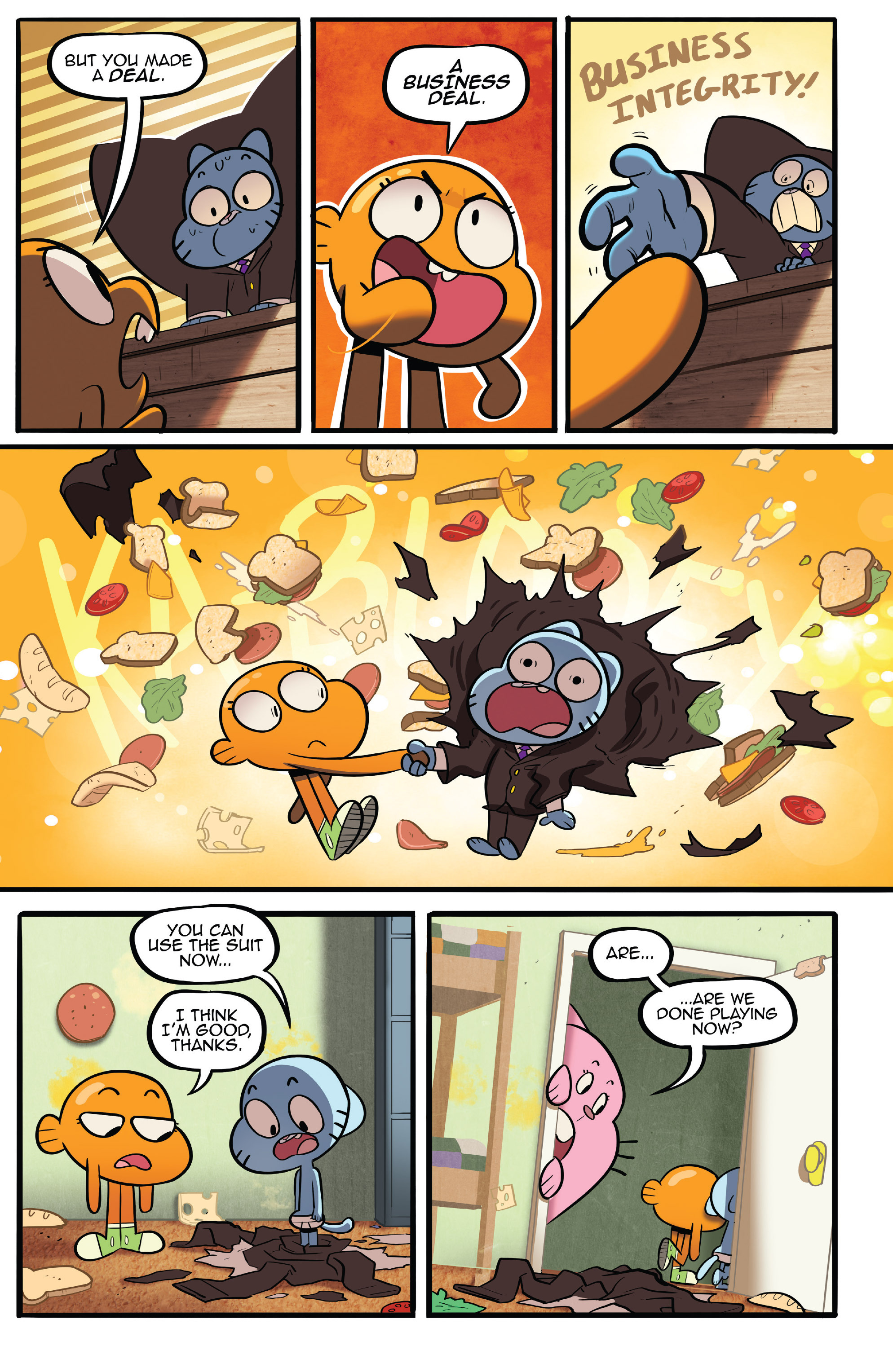 Read online The Amazing World of Gumball comic -  Issue #6 - 15