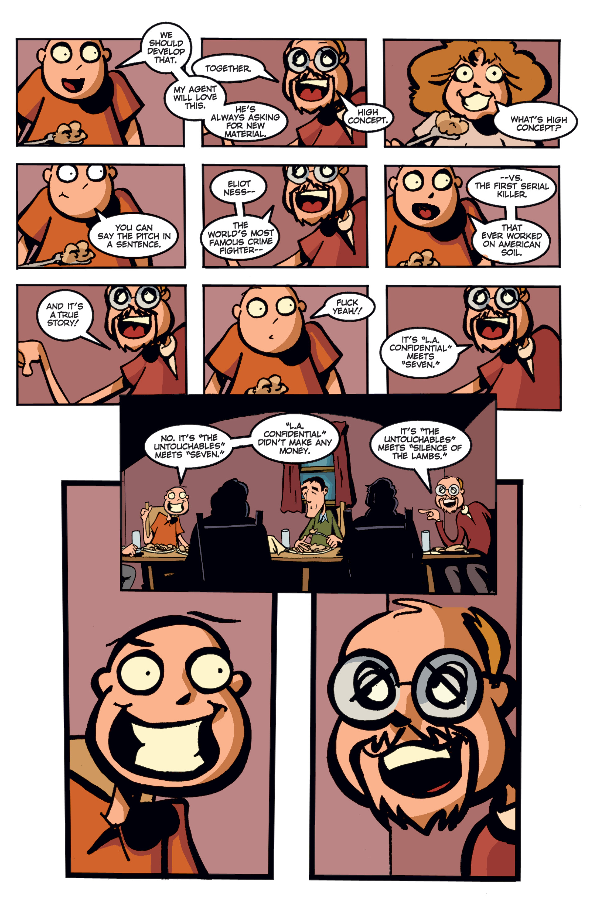 Read online Fortune & Glory: A True Hollywood Comic Book Story comic -  Issue # TPB - 90
