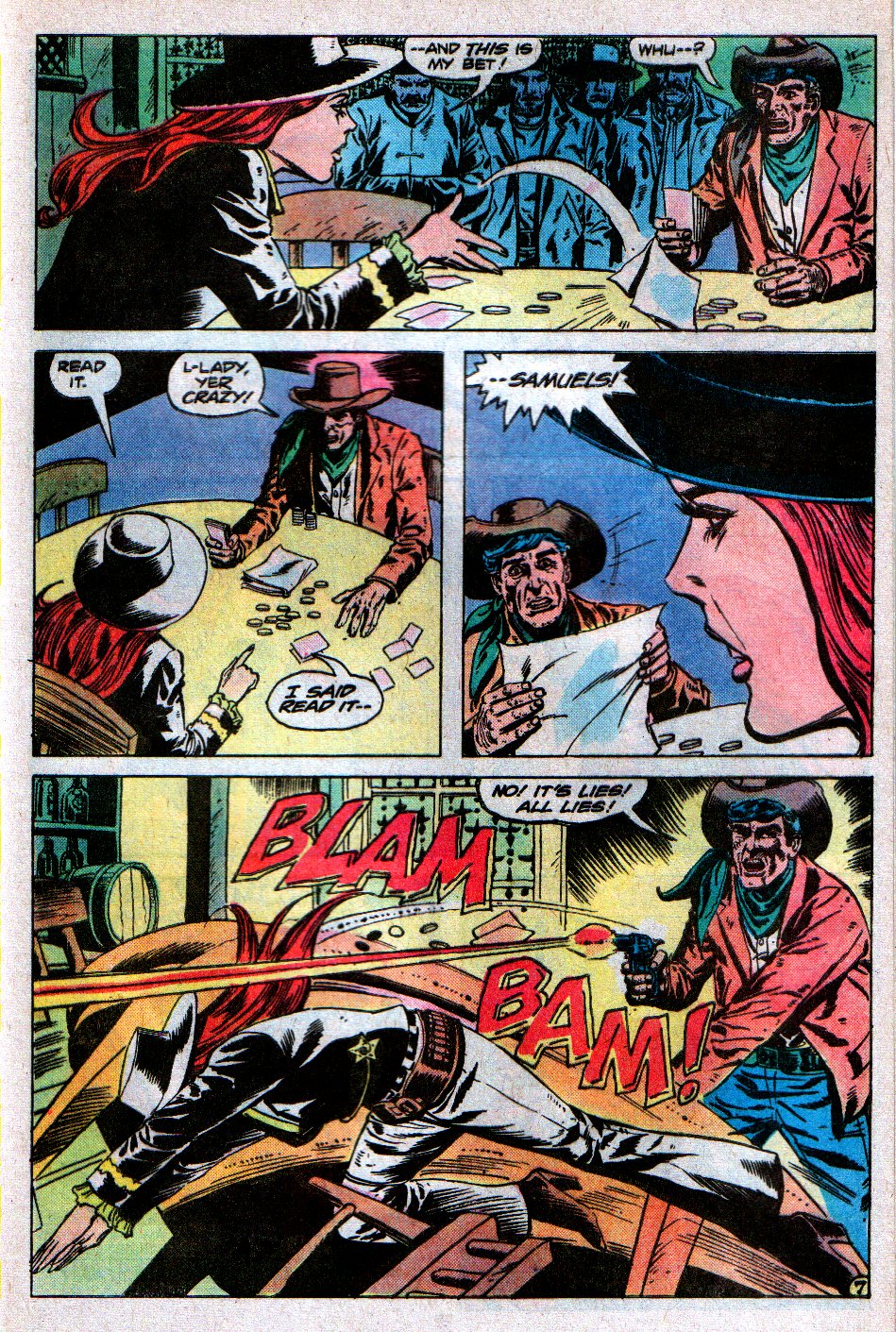 Read online Weird Western Tales (1972) comic -  Issue #48 - 28