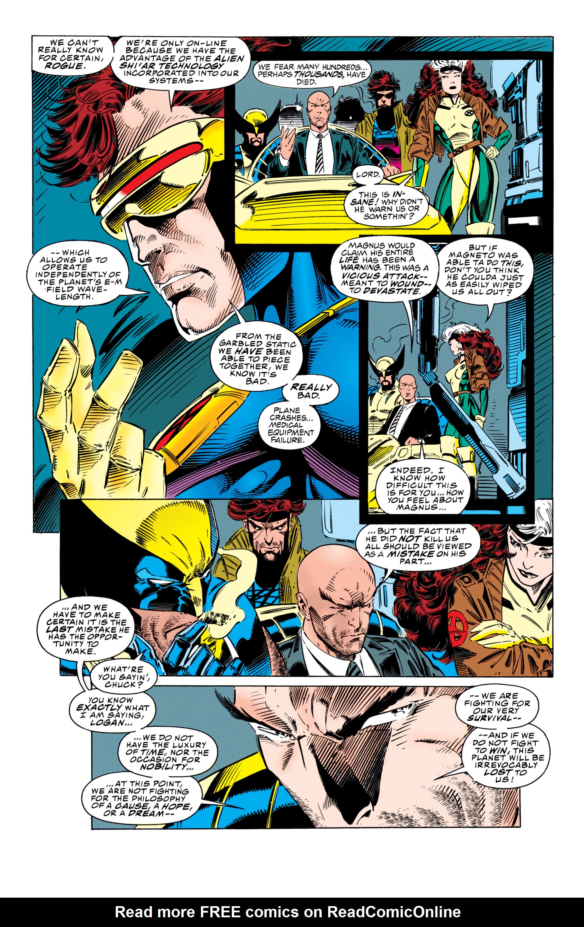 Read online X-Men (1991) comic -  Issue #25 - 12