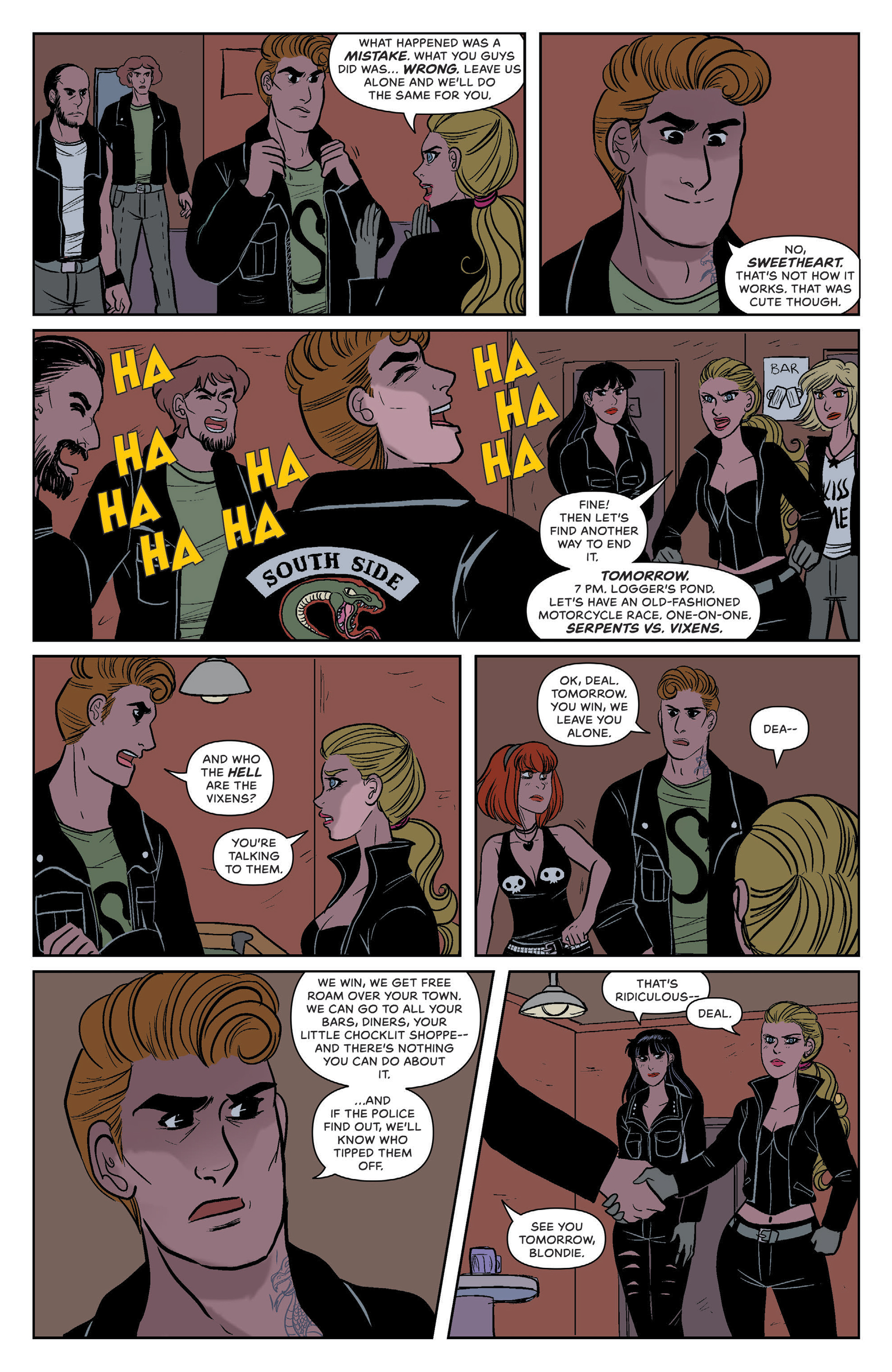 Read online Betty & Veronica: Vixens comic -  Issue #3 - 20