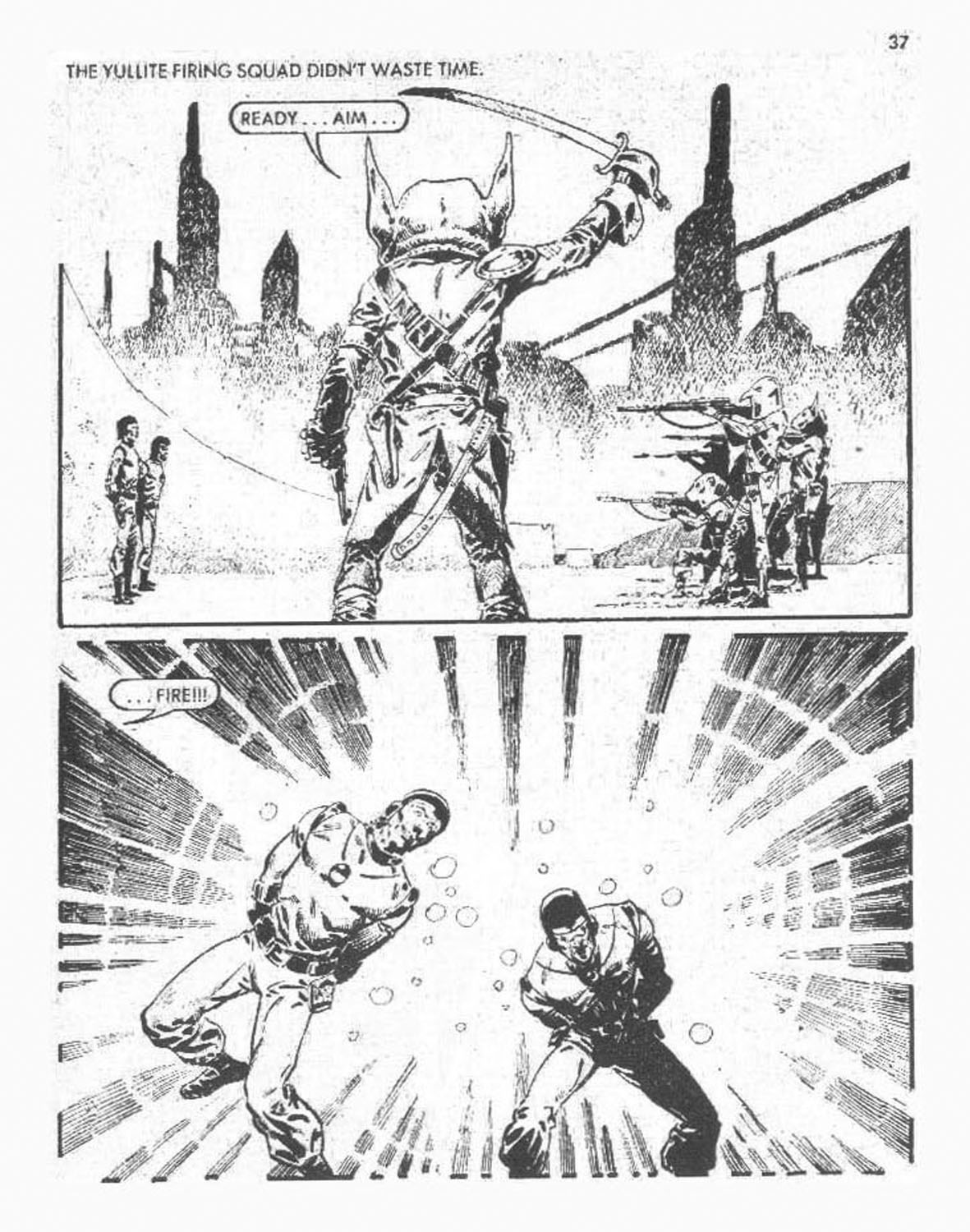 Read online Starblazer comic -  Issue #29 - 37