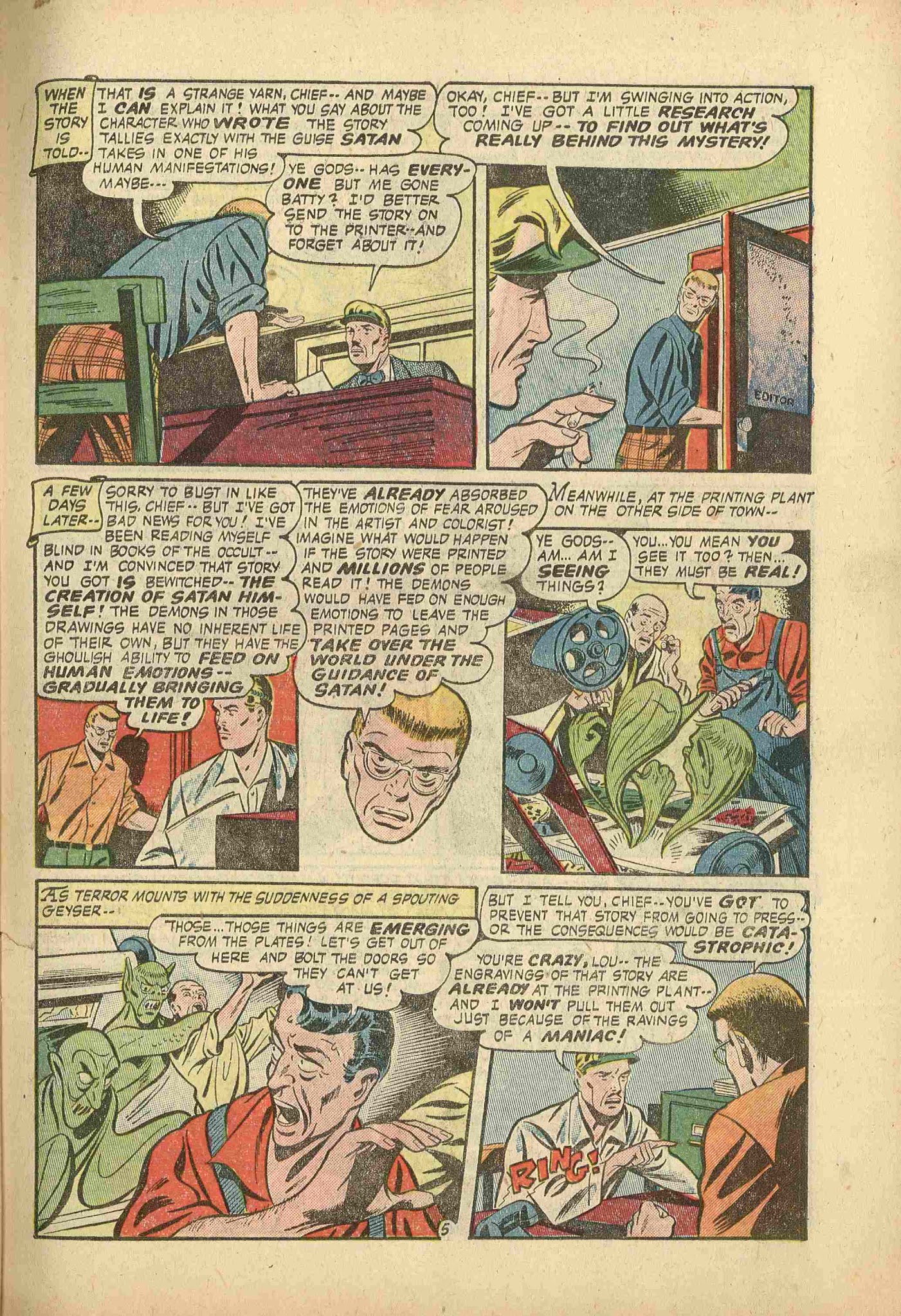 Read online Adventures Into The Unknown comic -  Issue #39 - 7