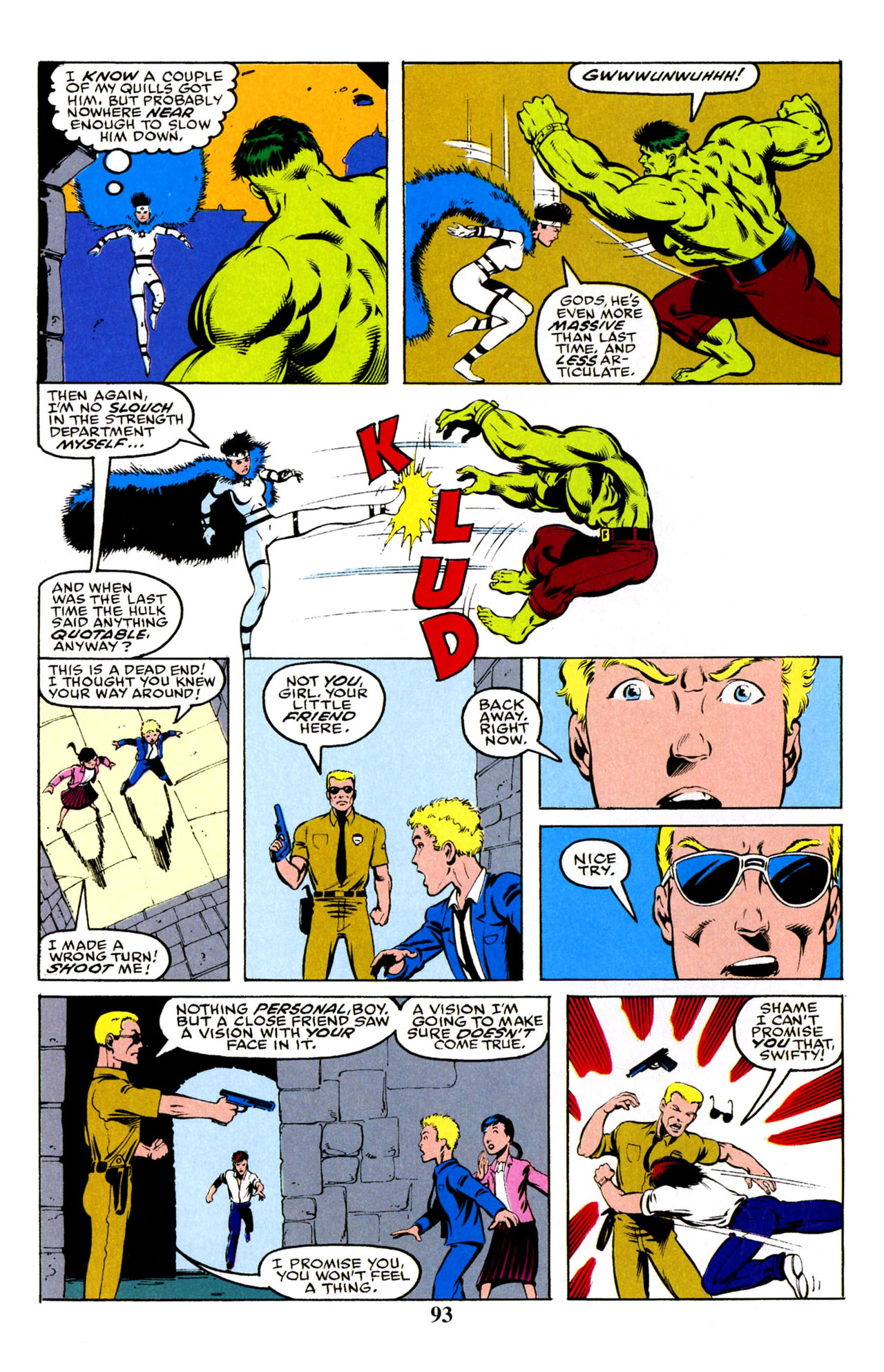 Read online Hulk Visionaries: Peter David comic -  Issue # TPB 7 - 92