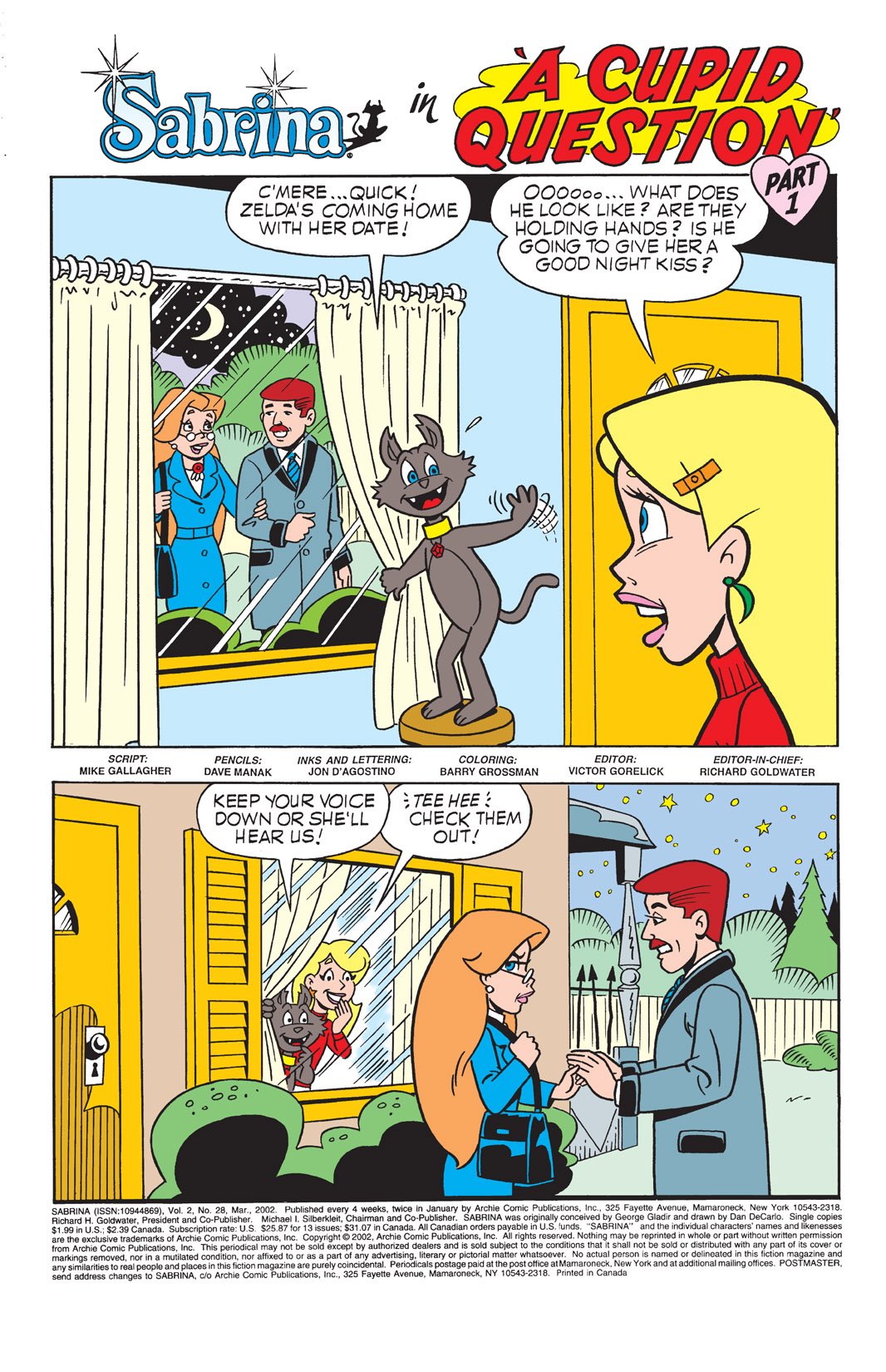 Read online Sabrina the Teenage Witch (2000) comic -  Issue #28 - 2