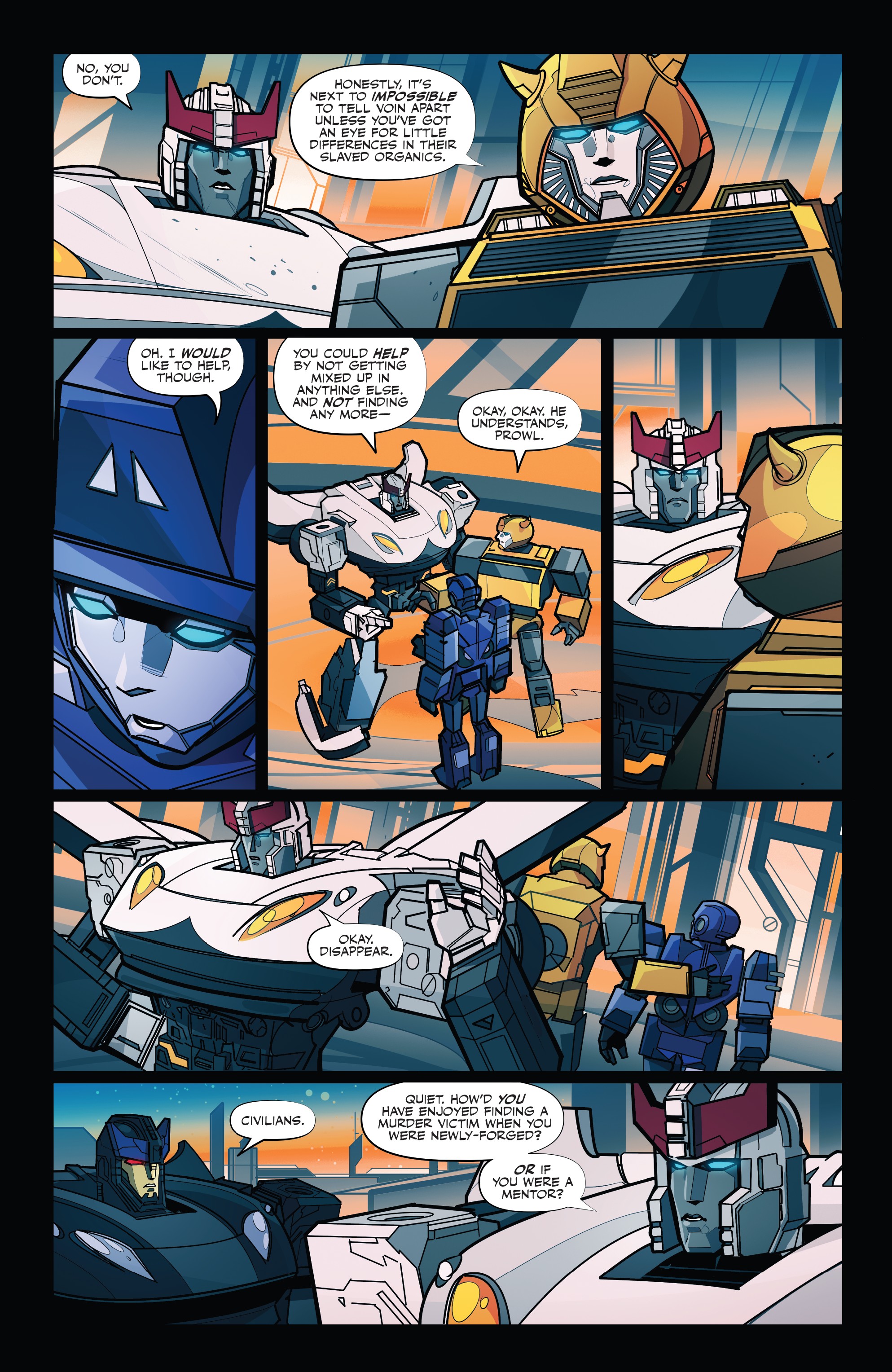 Read online Transformers (2019) comic -  Issue #4 - 17