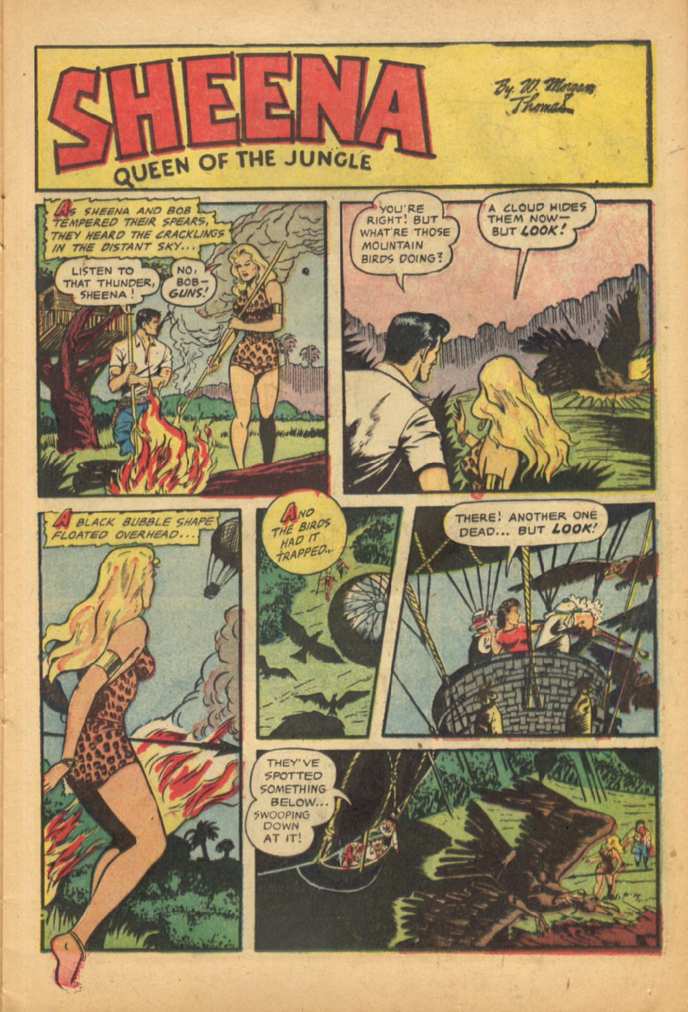 Read online Sheena, Queen of the Jungle (1942) comic -  Issue #16 - 13