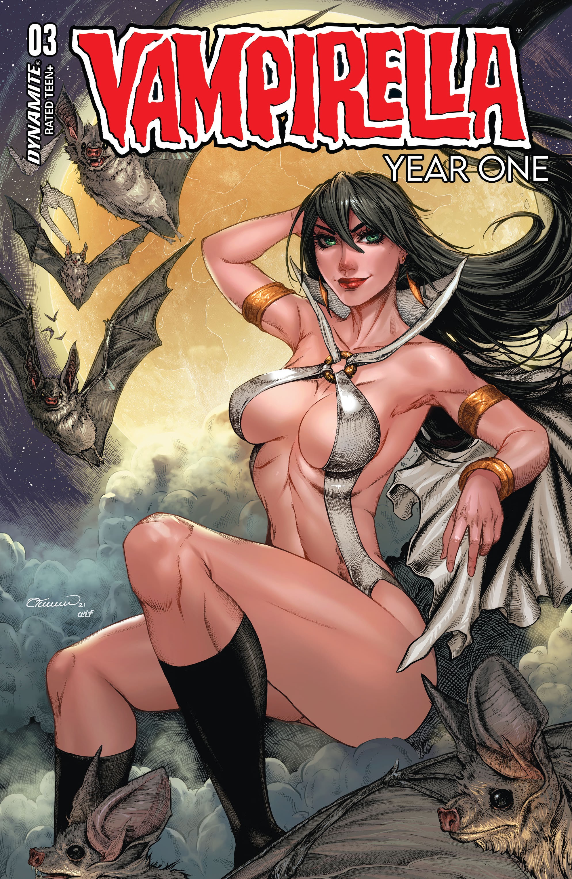Read online Vampirella: Year One comic -  Issue #3 - 1