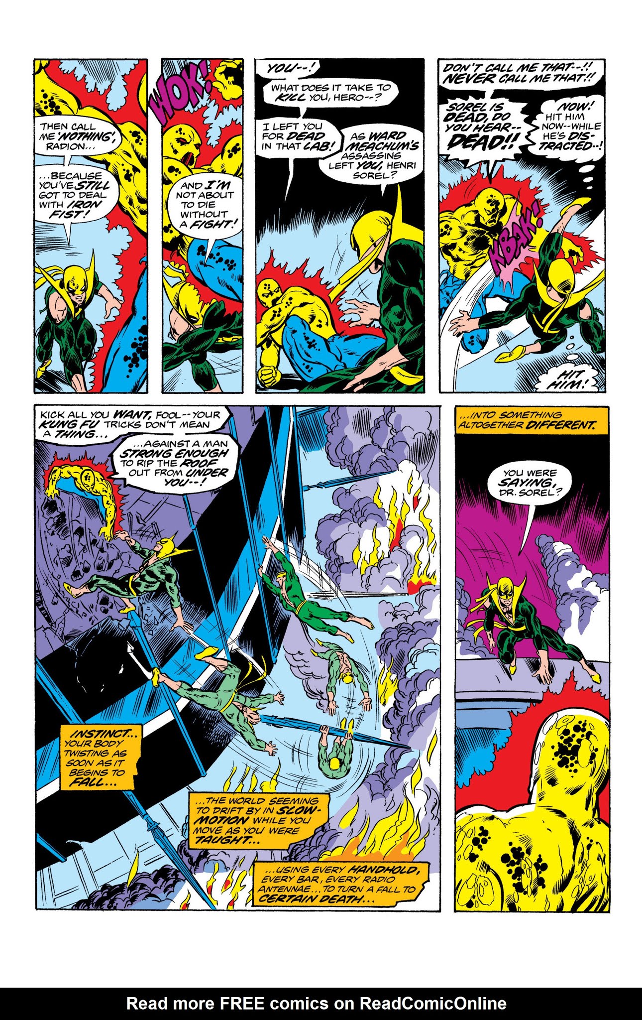Read online Marvel Masterworks: Iron Fist comic -  Issue # TPB 2 (Part 1) - 38