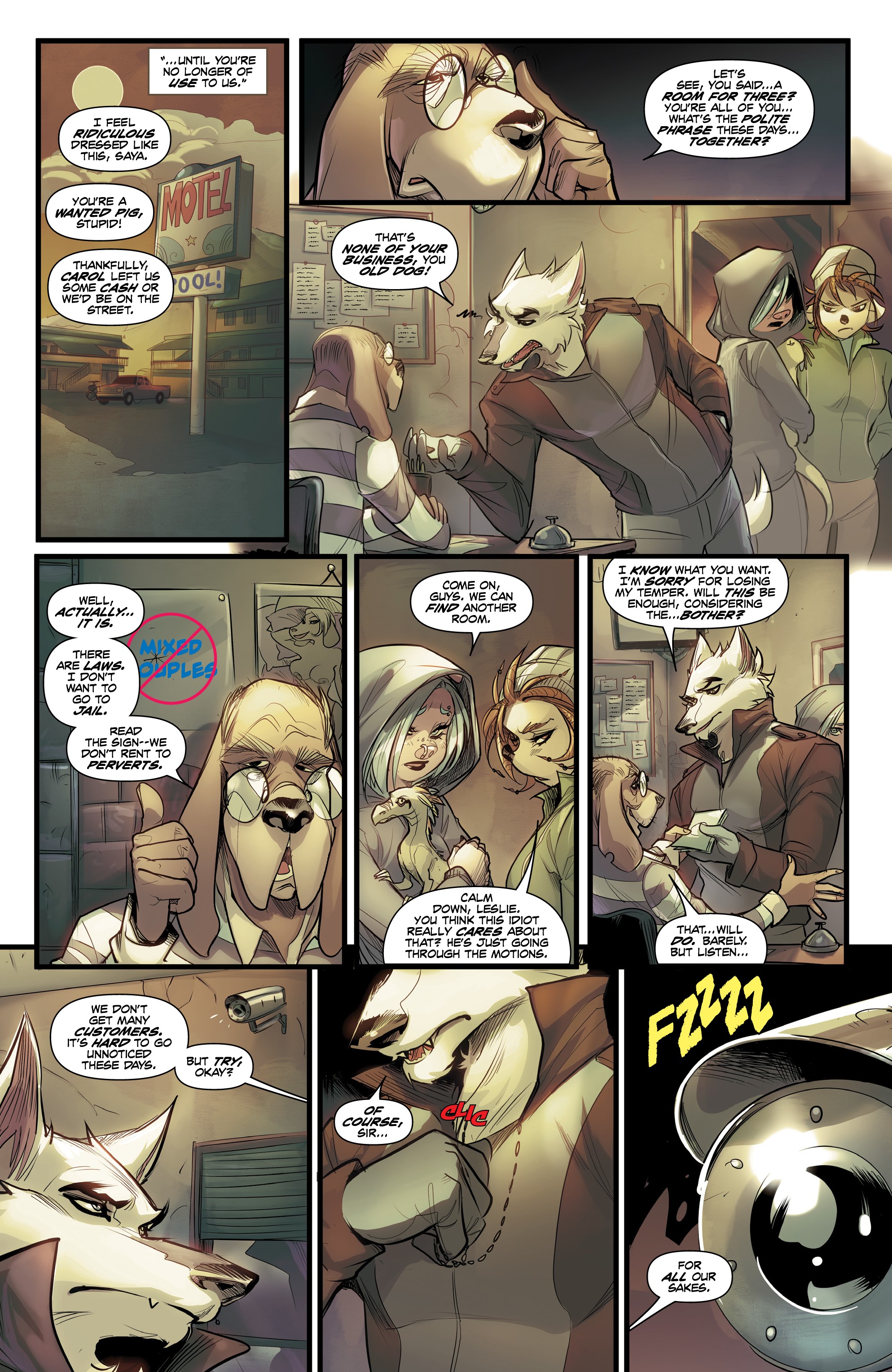 Read online Unnatural comic -  Issue #7 - 12