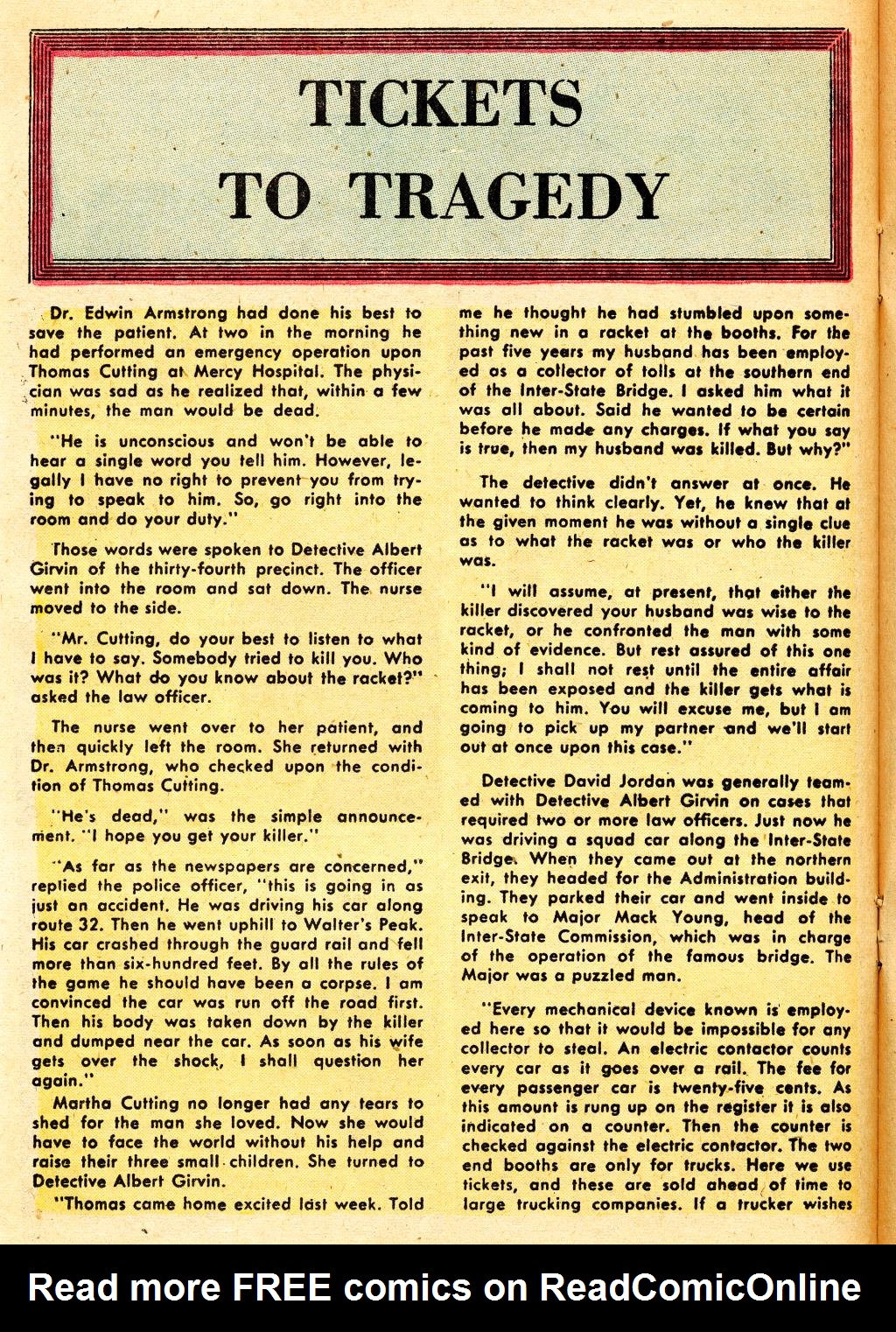 Read online Racket Squad in Action comic -  Issue #13 - 16