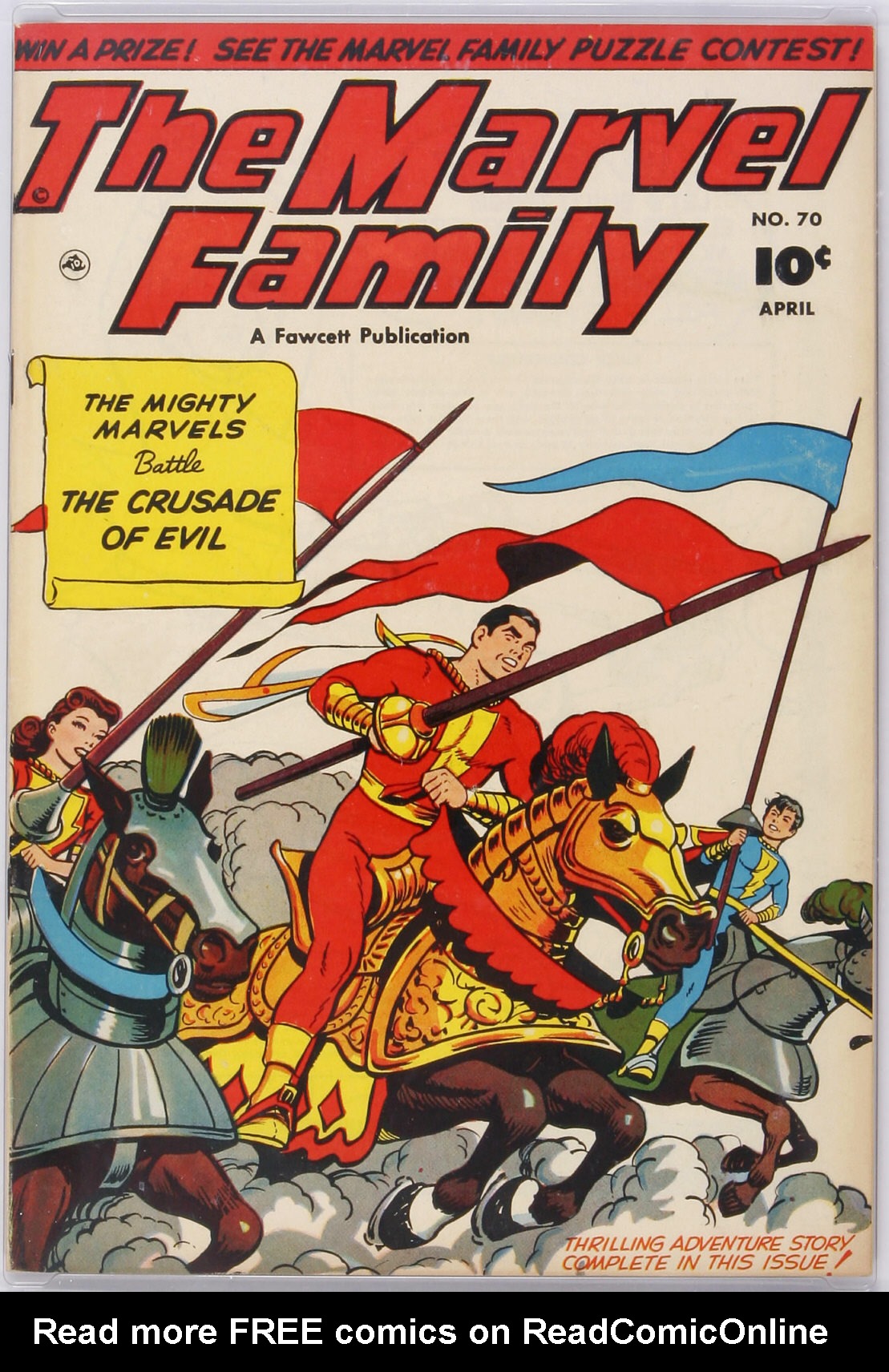 Read online The Marvel Family comic -  Issue #70 - 1