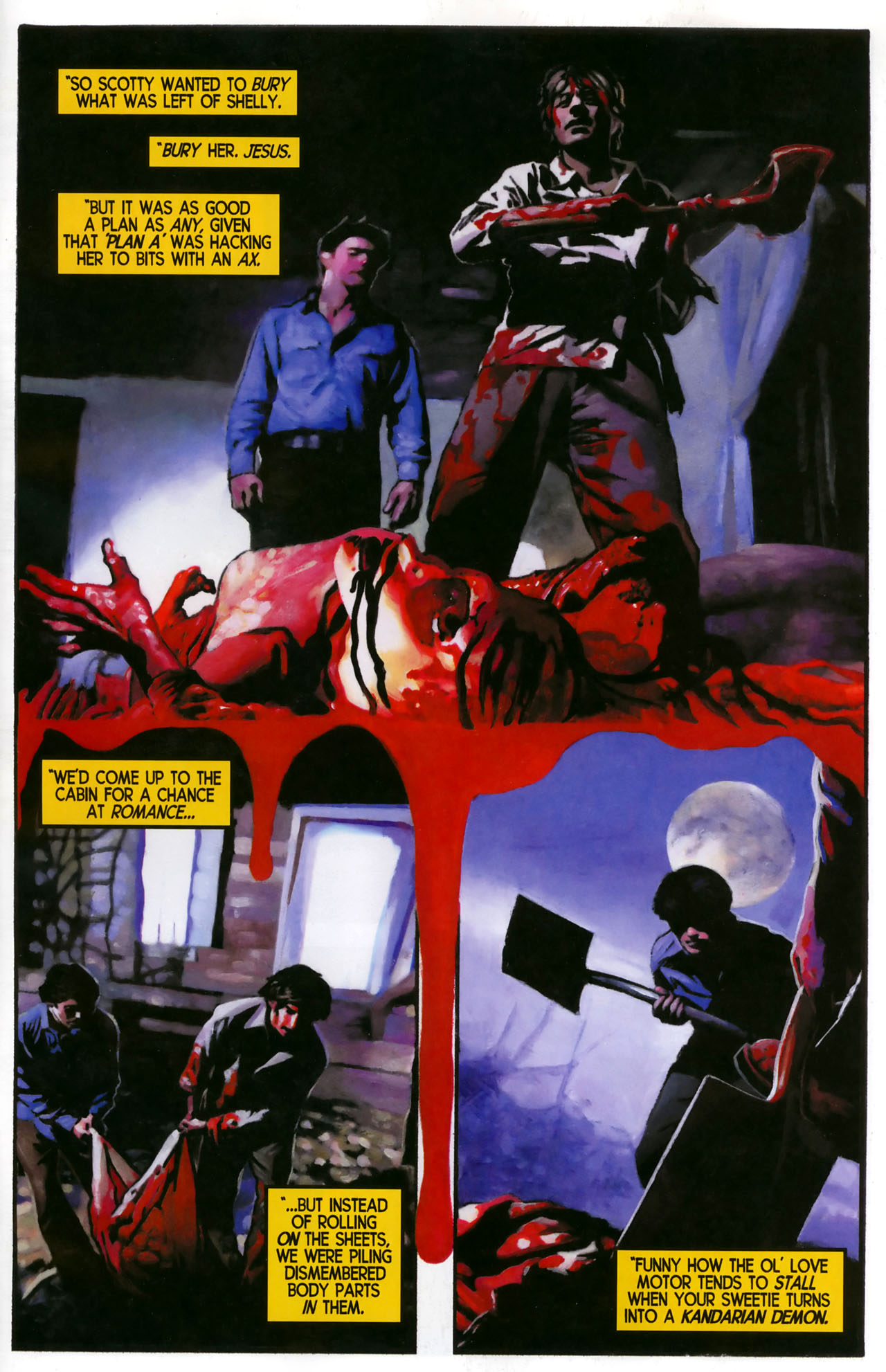 Read online The Evil Dead comic -  Issue #3 - 3
