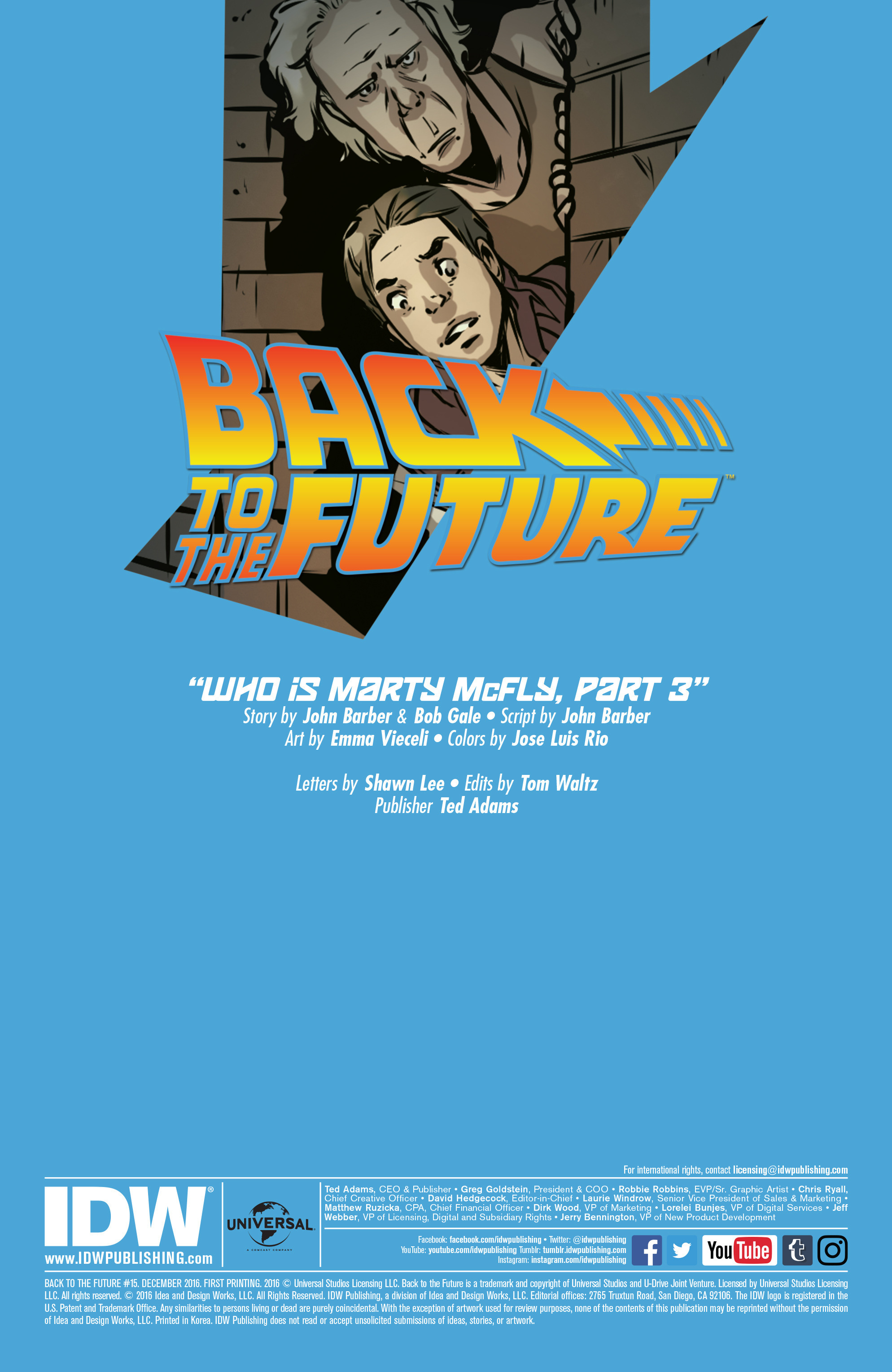 Read online Back to the Future (2015) comic -  Issue #15 - 2