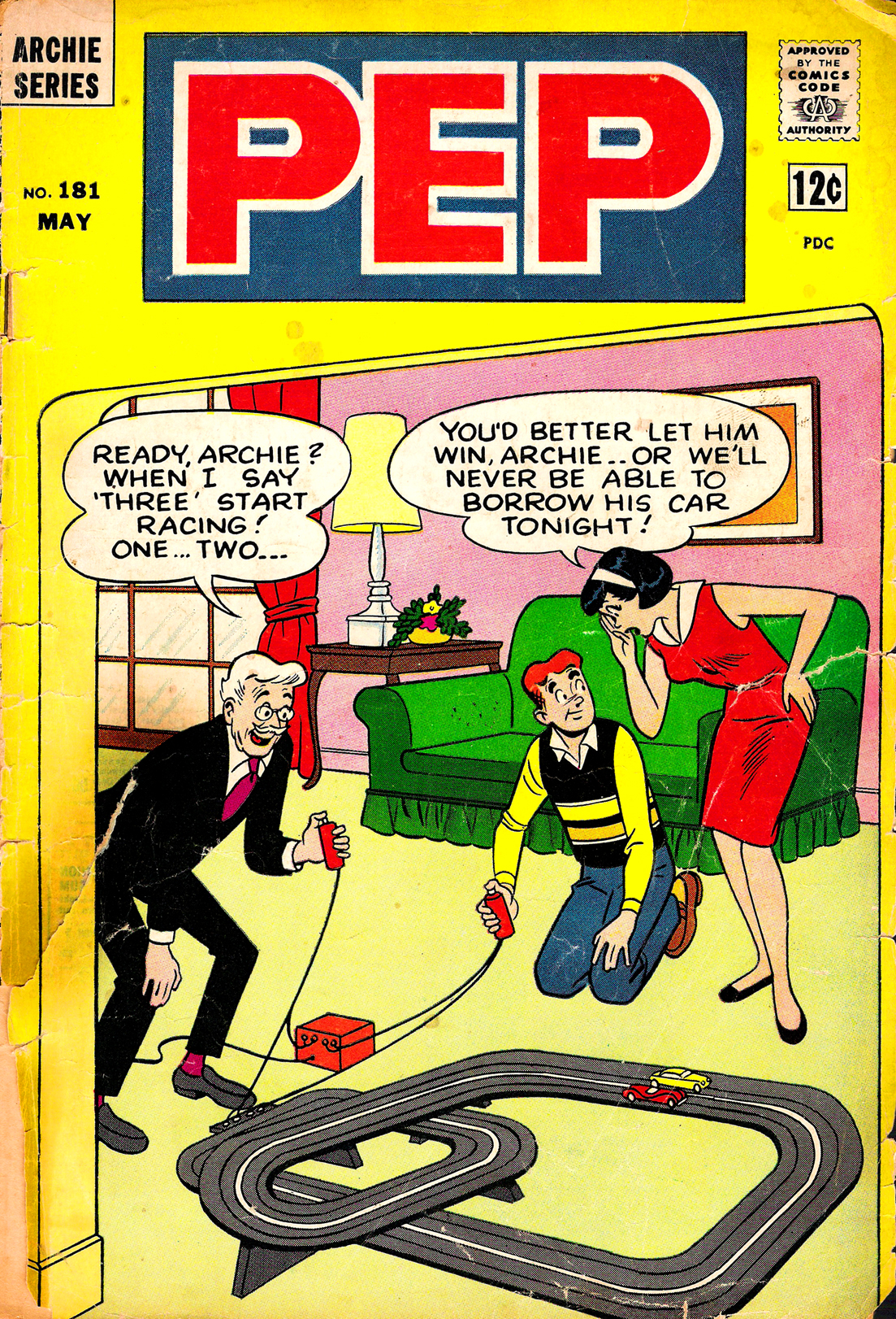 Read online Pep Comics comic -  Issue #181 - 1