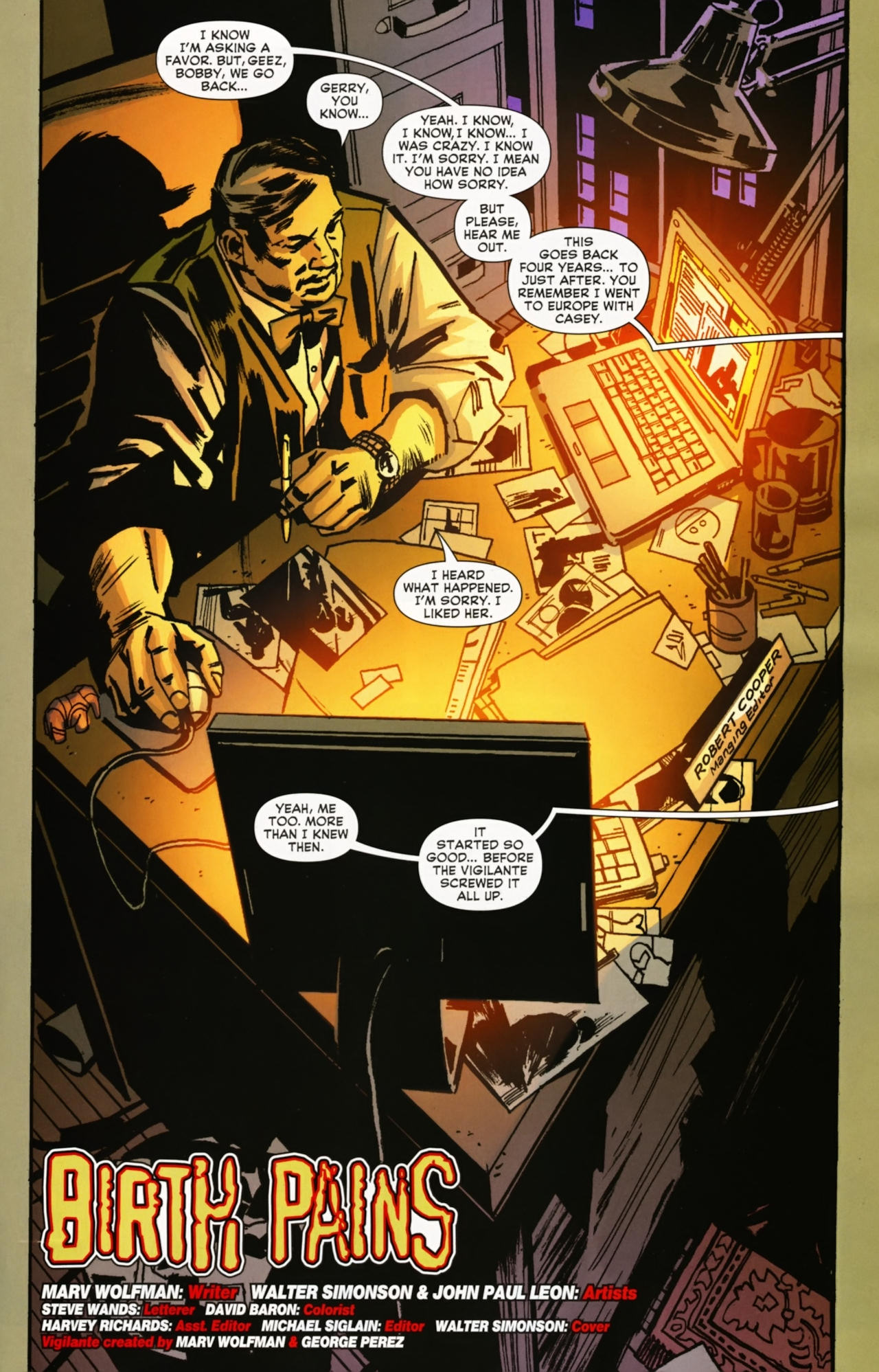 Read online Vigilante (2009) comic -  Issue #11 - 3