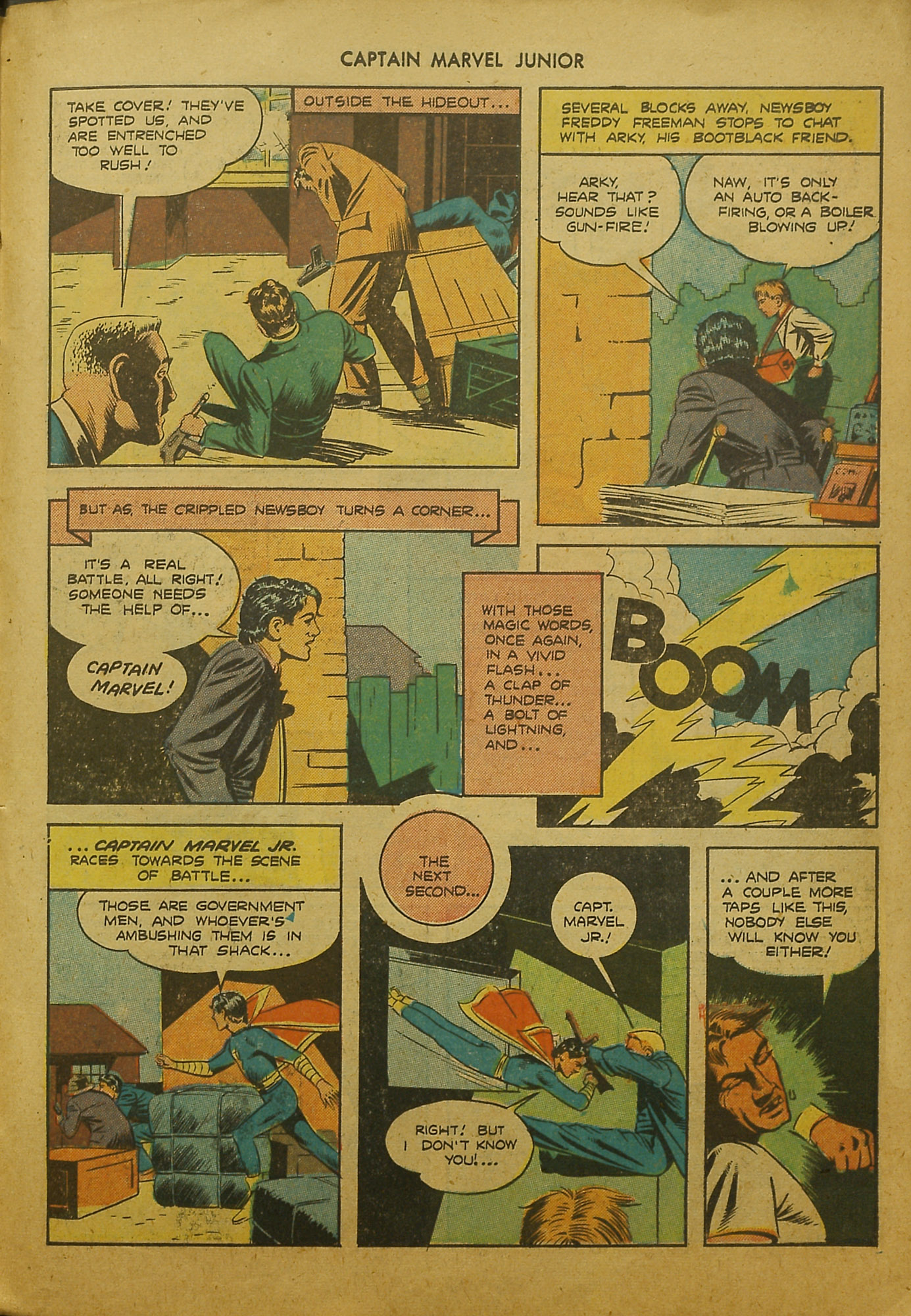 Read online Captain Marvel, Jr. comic -  Issue #19 - 39