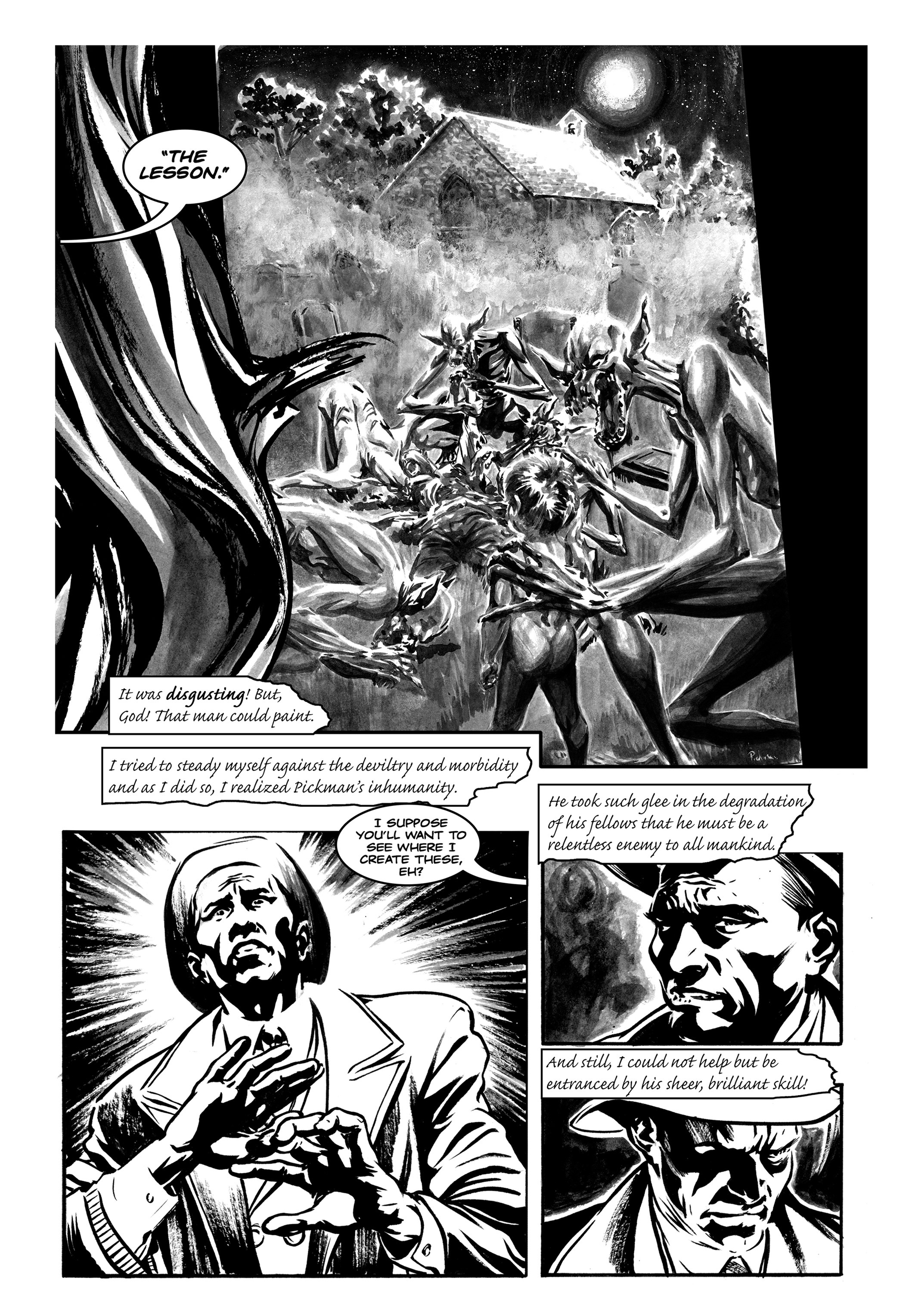 Read online Mythos: Lovecraft's Worlds comic -  Issue #1 - 10