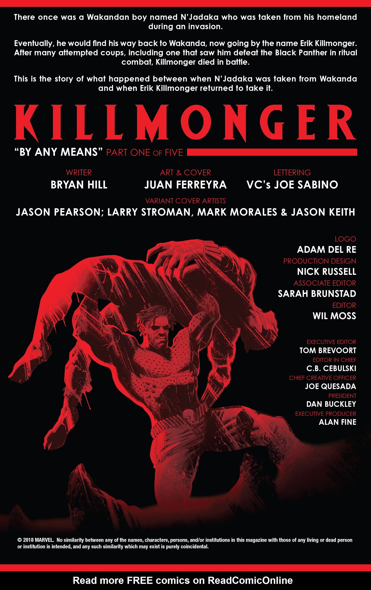 Read online Killmonger comic -  Issue #1 - 4
