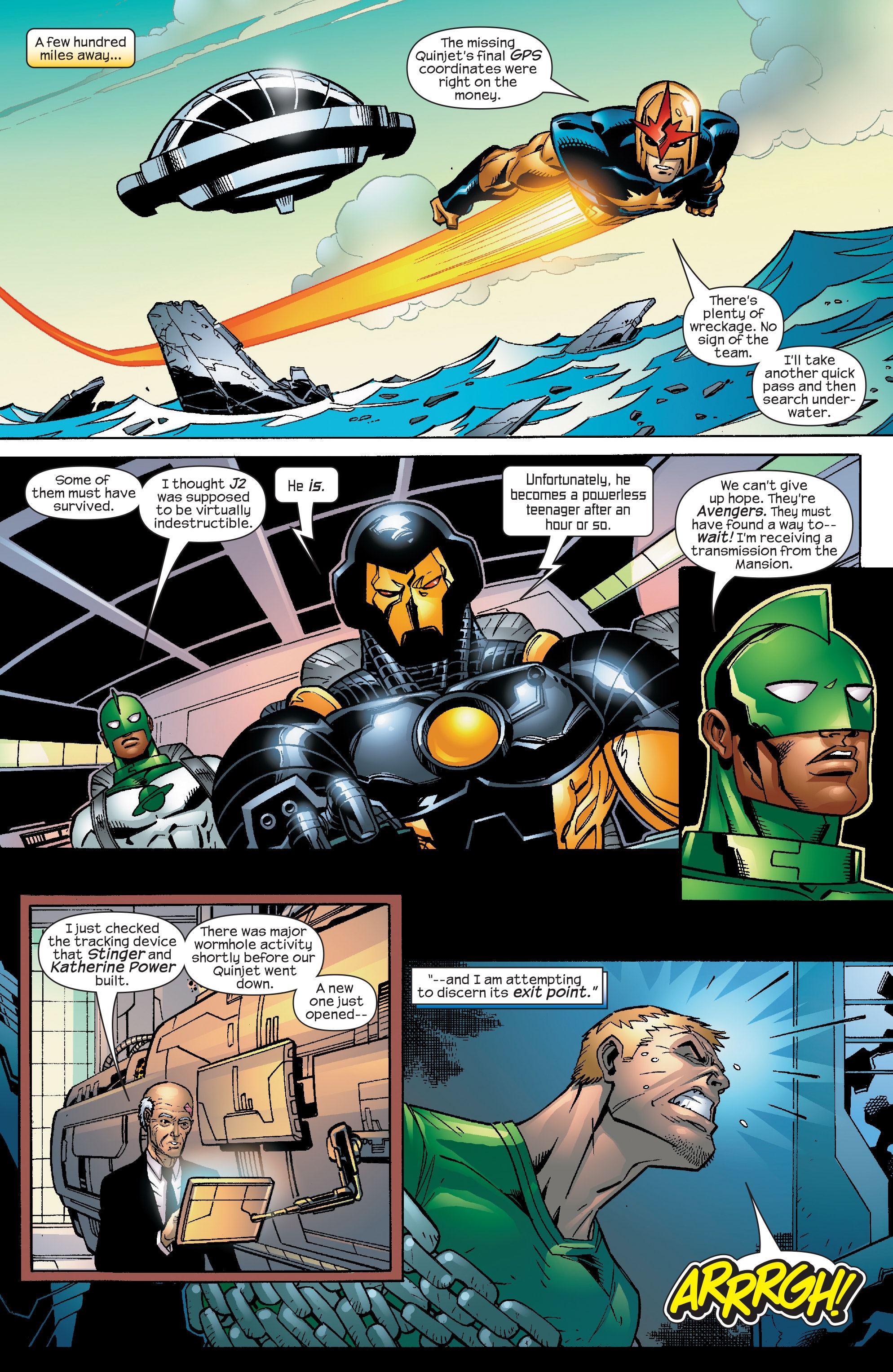 Read online Ms. Fantastic (Marvel)(MC2) - Avengers Next (2007) comic -  Issue #4 - 7