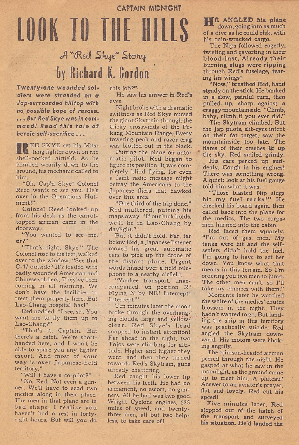 Read online Captain Midnight (1942) comic -  Issue #37 - 23