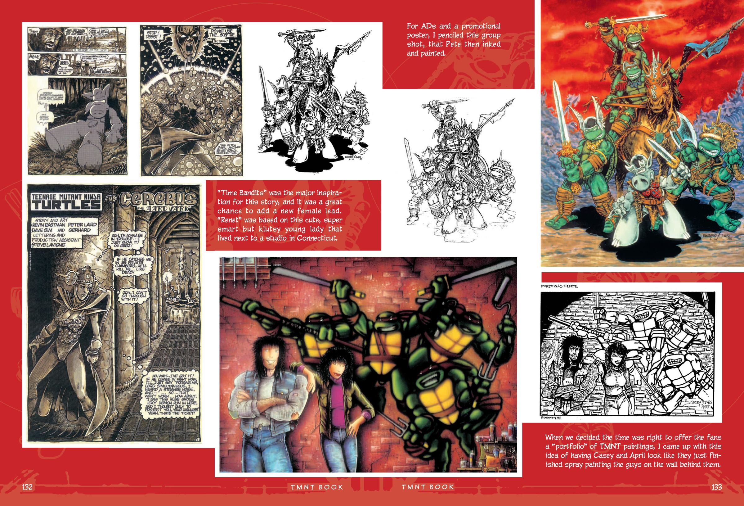 Read online Kevin Eastman's Teenage Mutant Ninja Turtles Artobiography comic -  Issue # TPB (Part 2) - 32