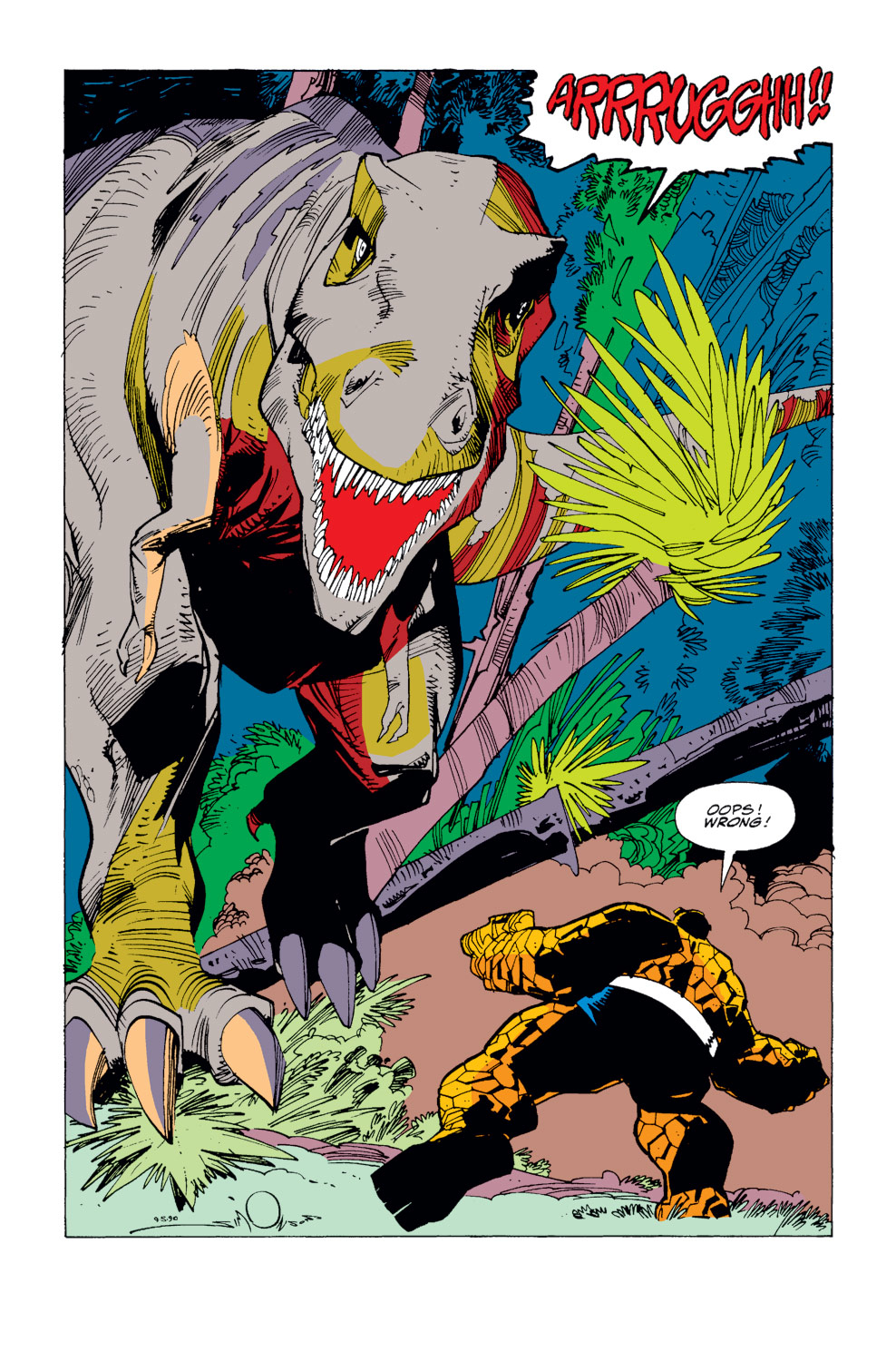 Read online Fantastic Four (1961) comic -  Issue #346 - 8