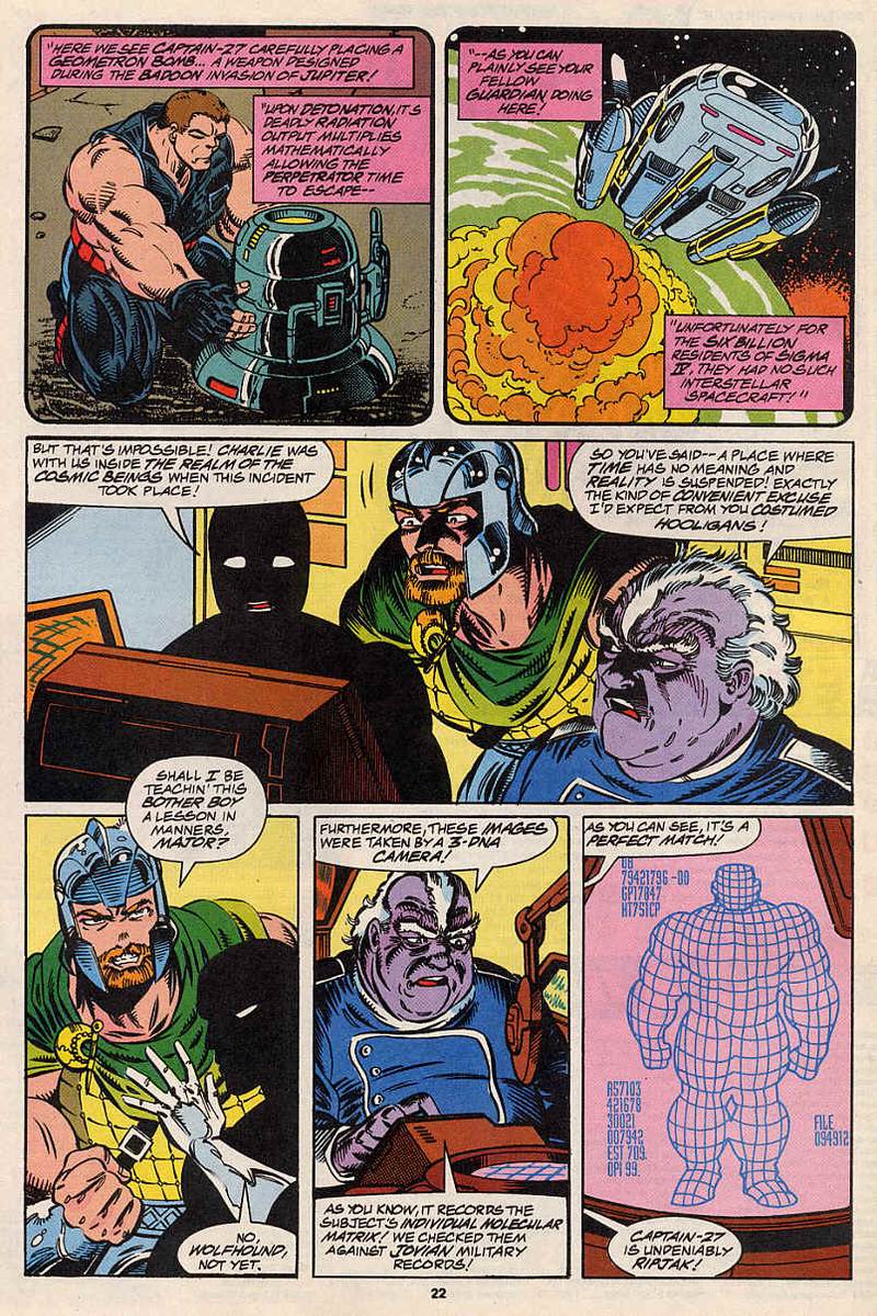 Read online Guardians of the Galaxy (1990) comic -  Issue #52 - 18