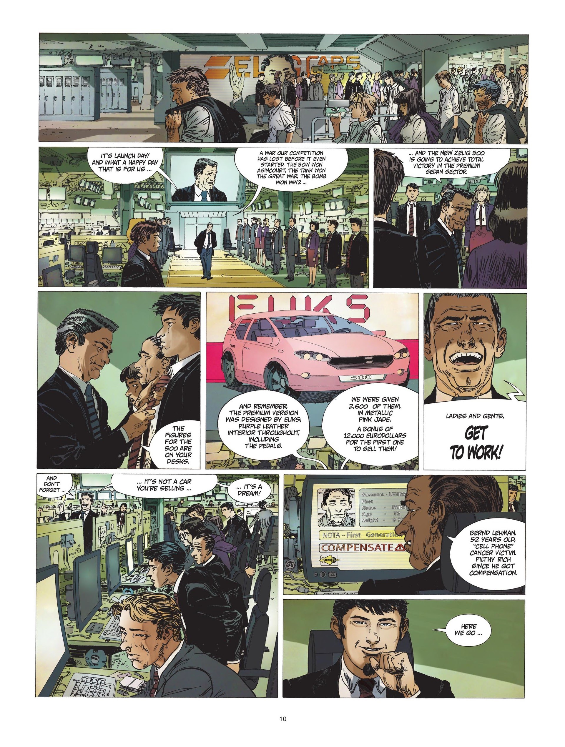 Read online HSE - Human Stock Exchange comic -  Issue #1 - 12
