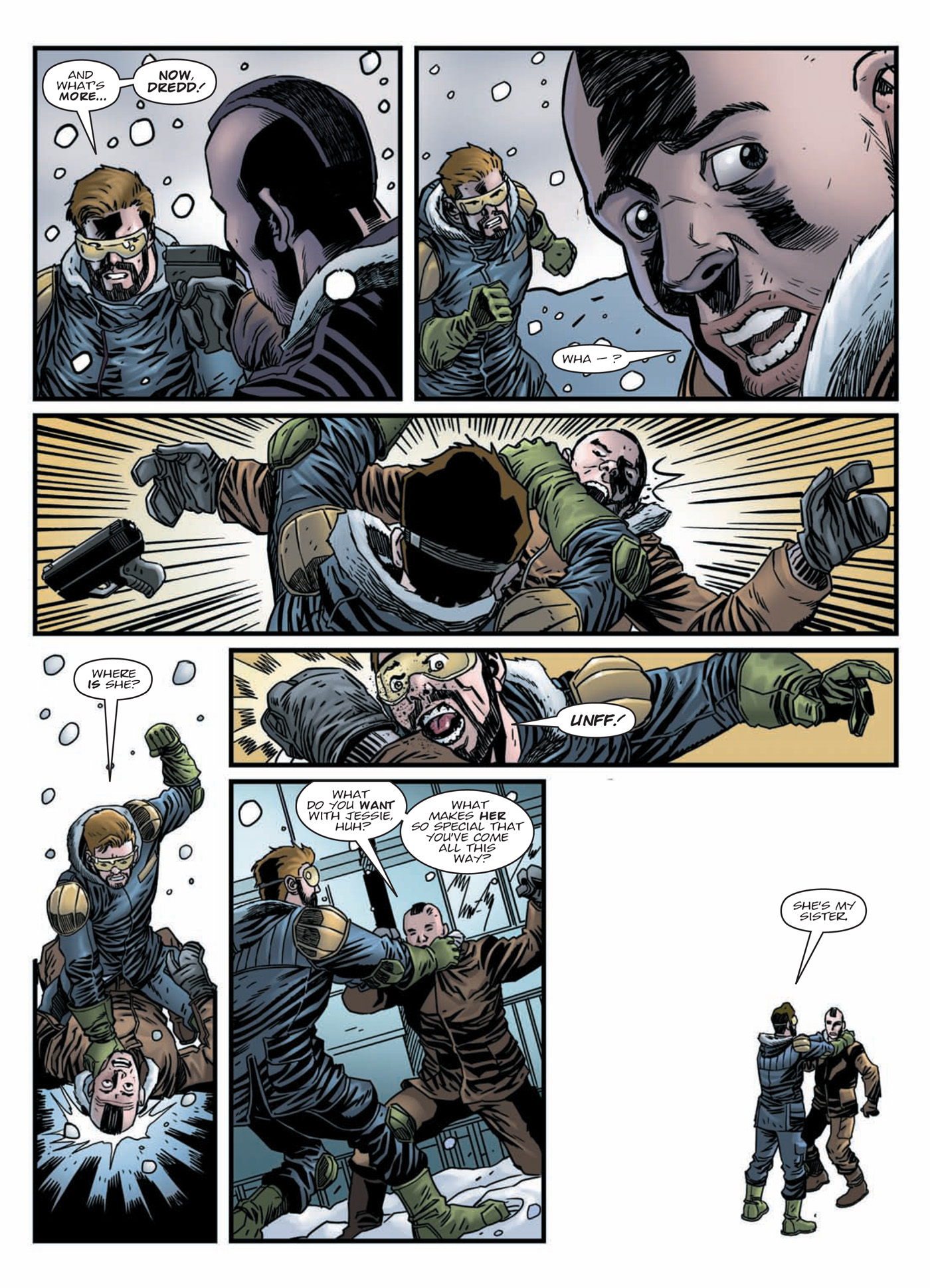 Read online Judge Dredd: Day of Chaos: Fallout comic -  Issue # TPB (Part 2) - 54