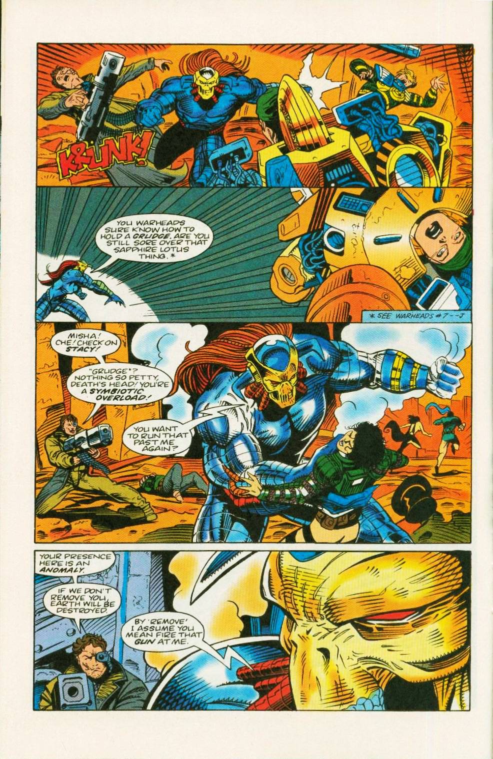 Read online Warheads comic -  Issue #11 - 9