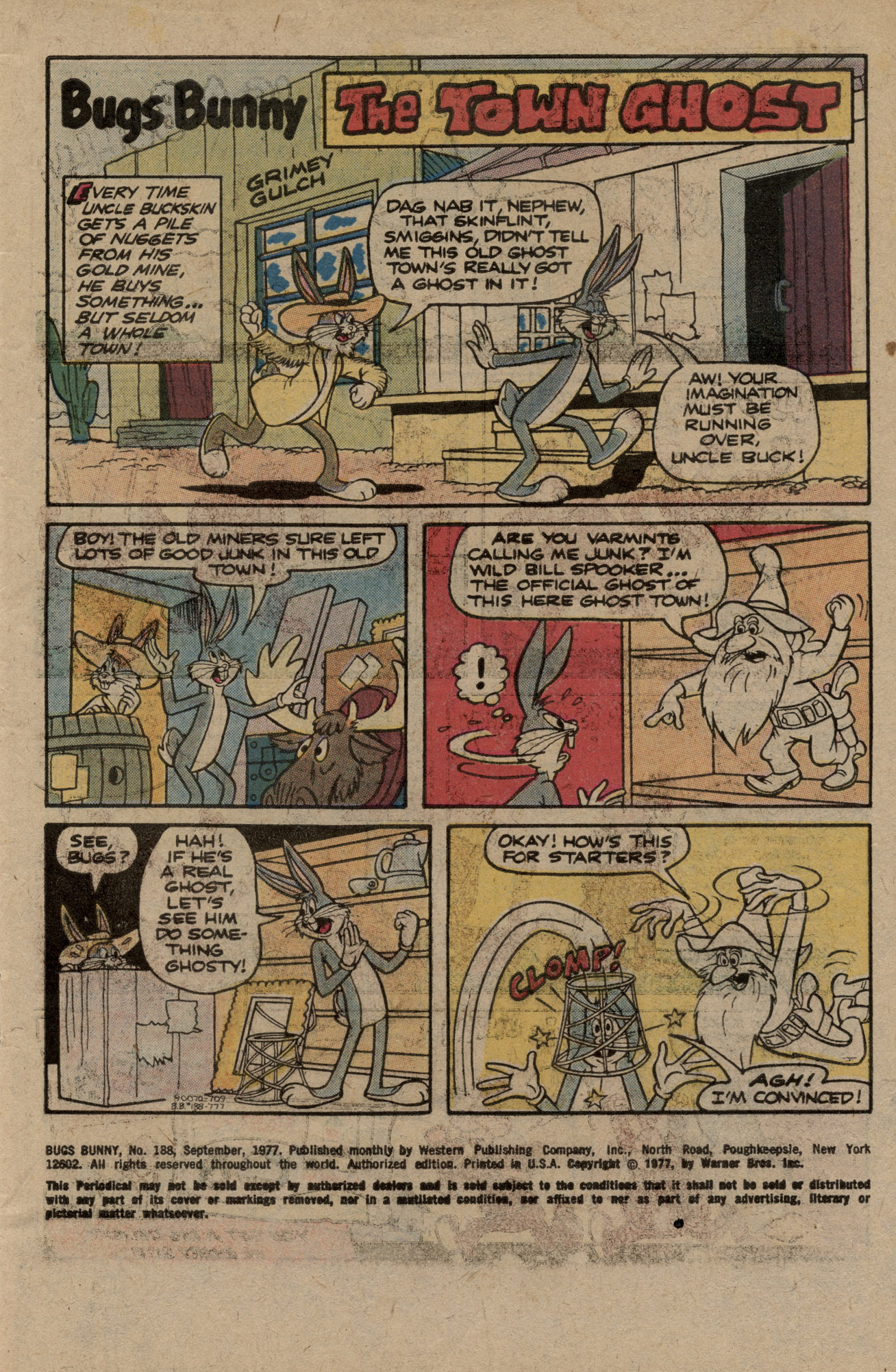 Read online Bugs Bunny comic -  Issue #188 - 3
