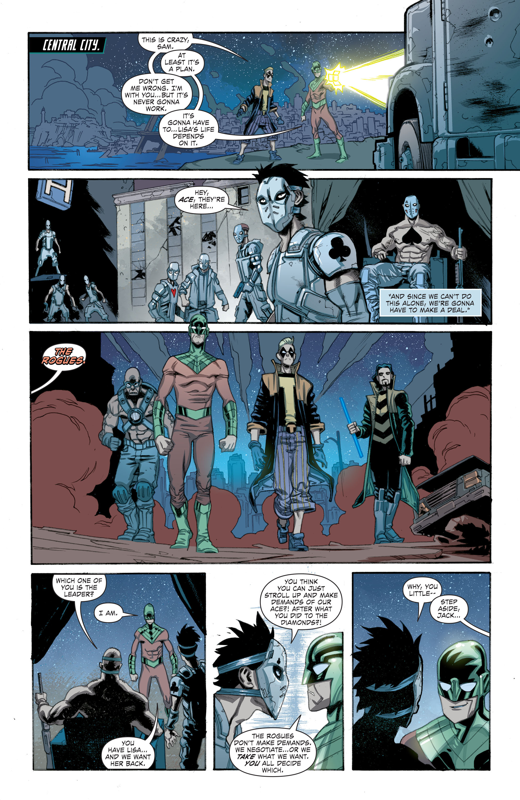 Read online Forever Evil: Rogues Rebellion comic -  Issue #5 - 6