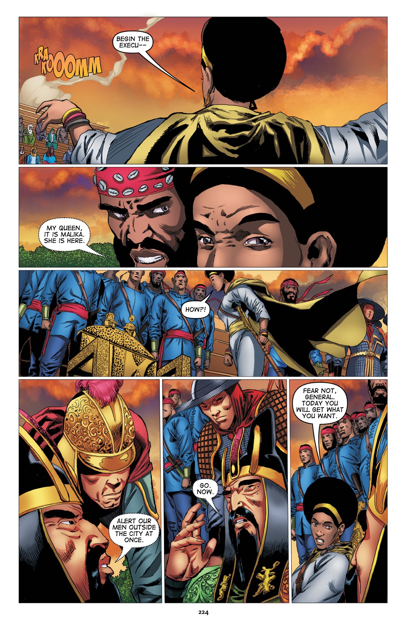 Read online Malika: Warrior Queen comic -  Issue # TPB 1 (Part 3) - 26