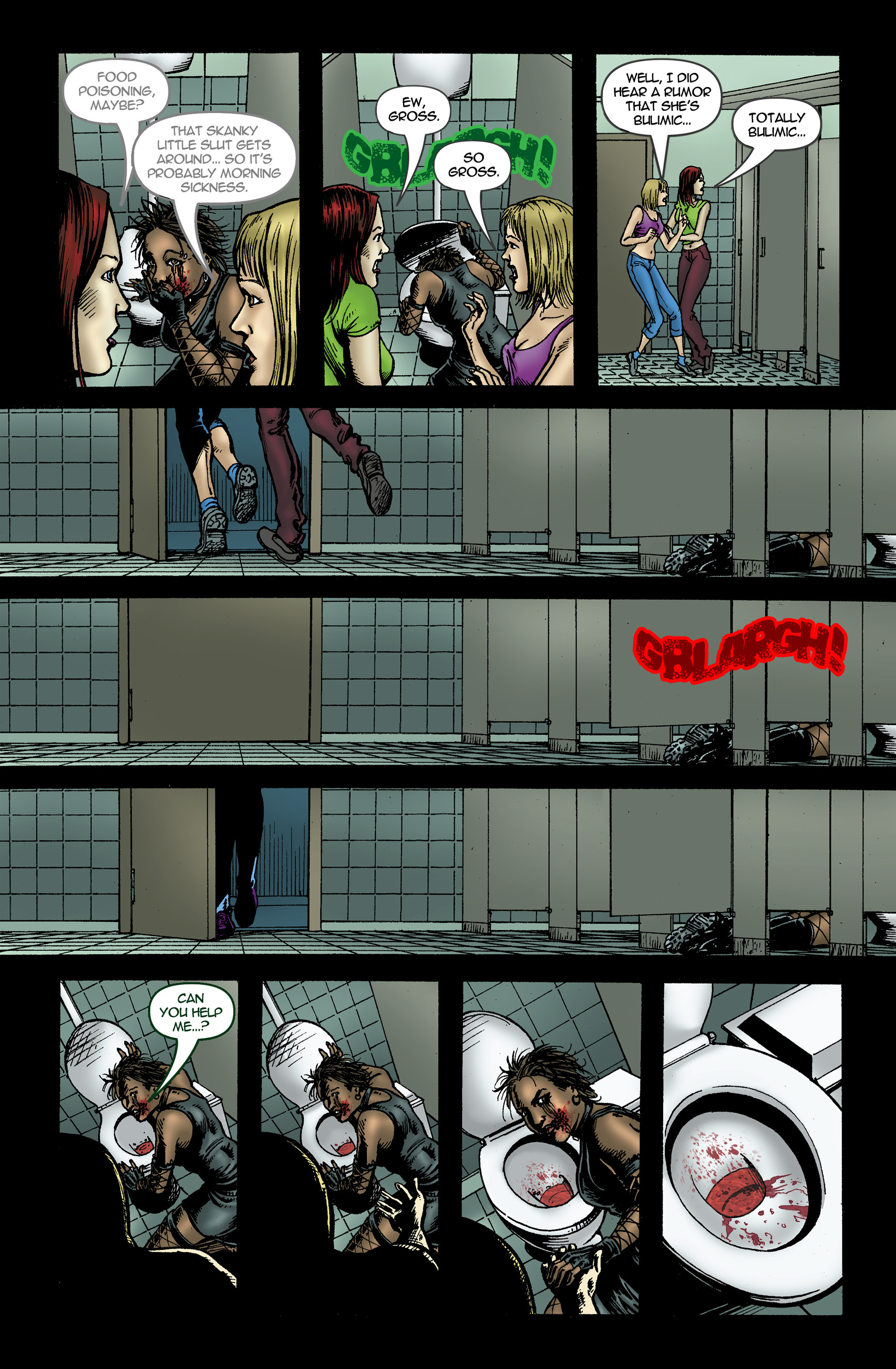 Read online Chaos Campus: Sorority Girls Vs. Zombies comic -  Issue #14 - 15