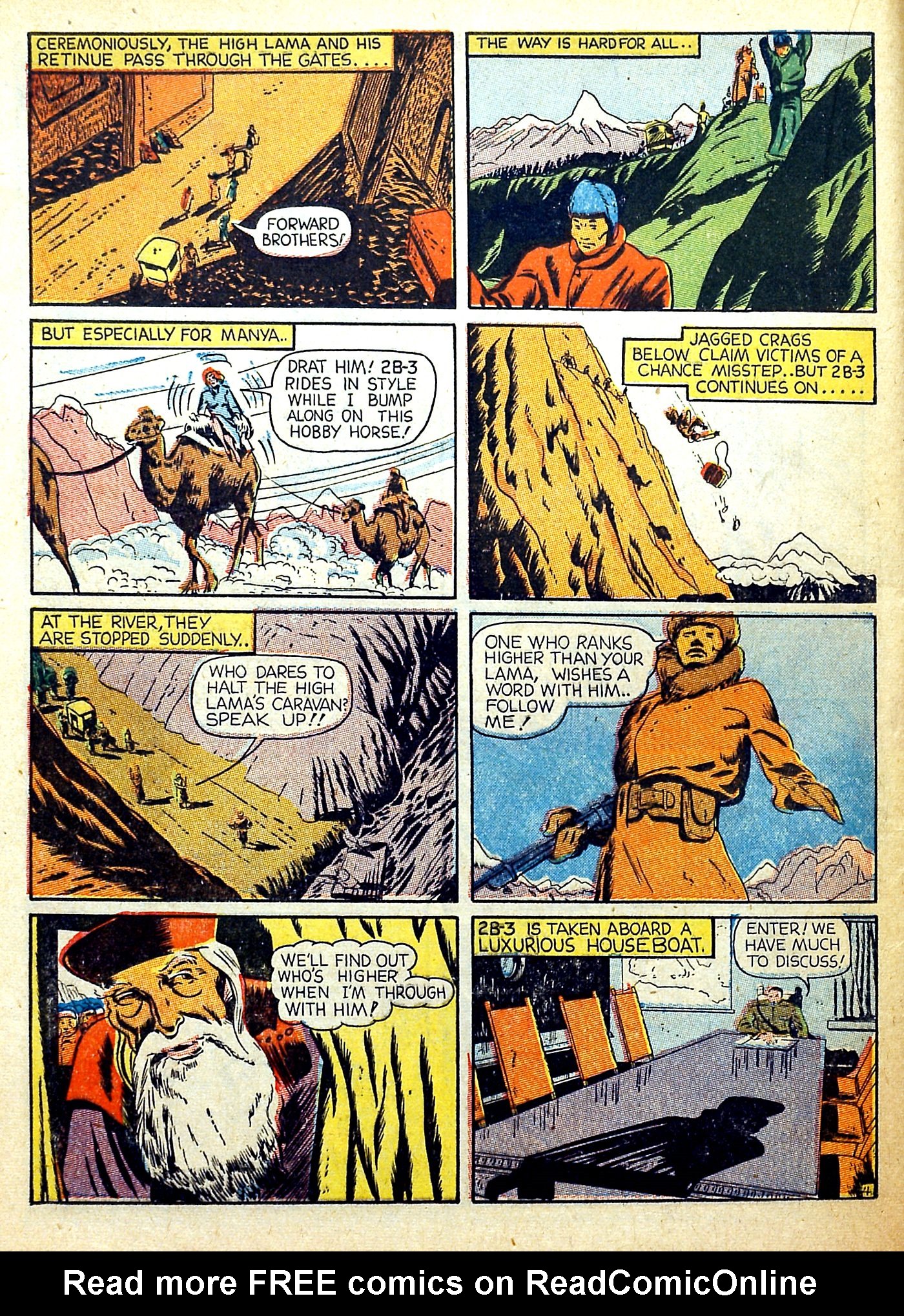 Read online Captain Flight Comics comic -  Issue #3 - 34