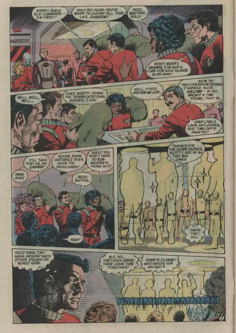 Read online Star Trek (1984) comic -  Issue #46 - 3