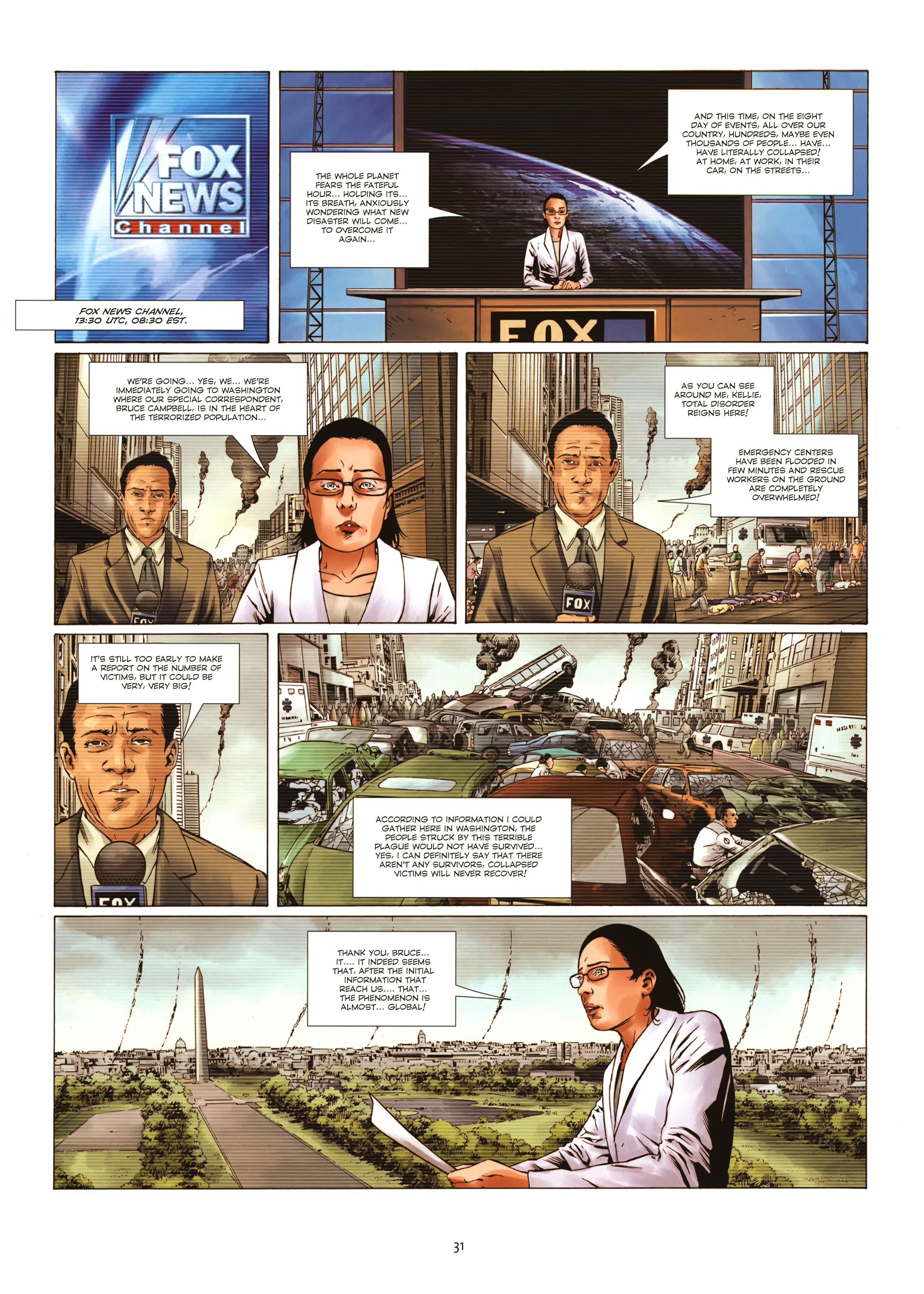Read online Prometheus comic -  Issue #4 - 32