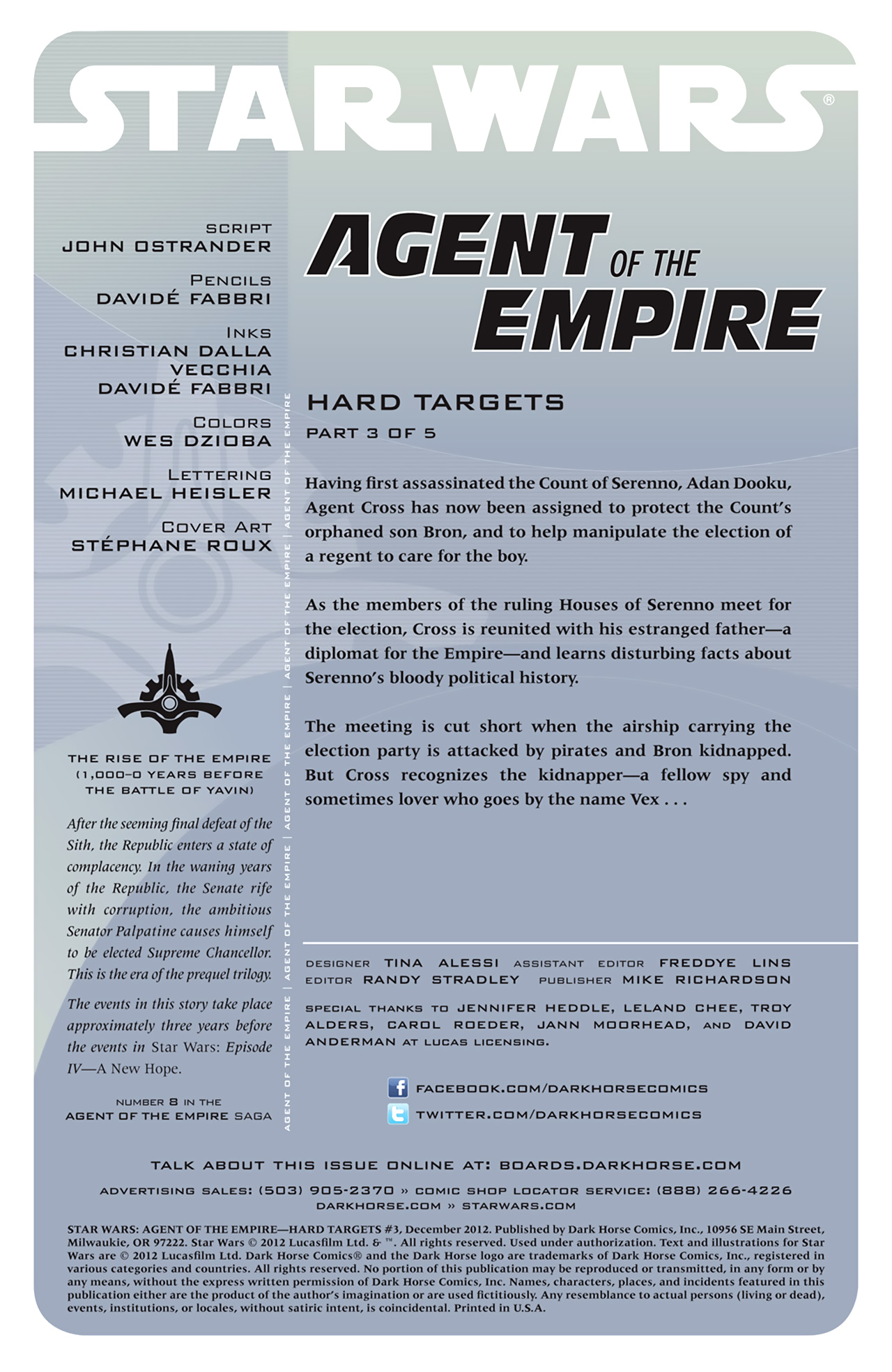 Read online Star Wars: Agent Of The Empire - Hard Targets comic -  Issue #3 - 2