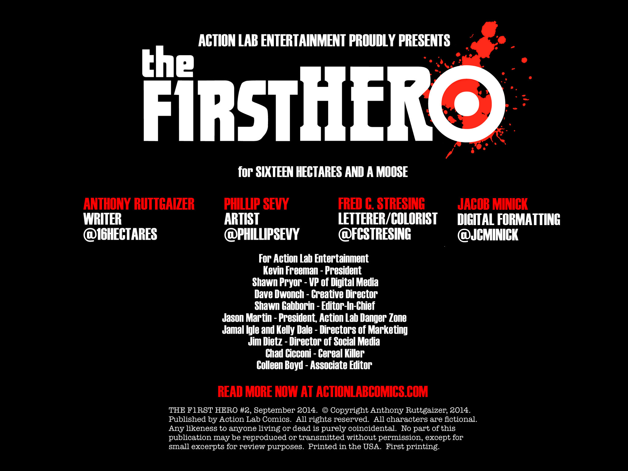 Read online The F1rst Hero comic -  Issue #2 - 2