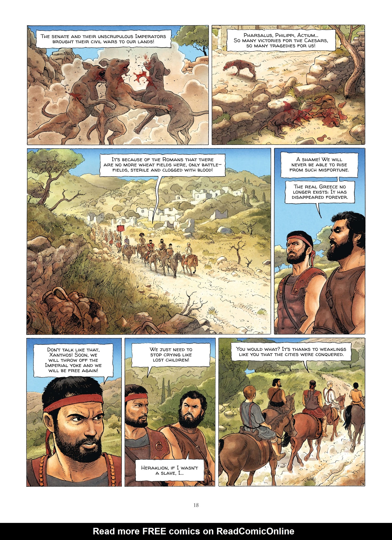 Read online Alix Senator comic -  Issue #4 - 19