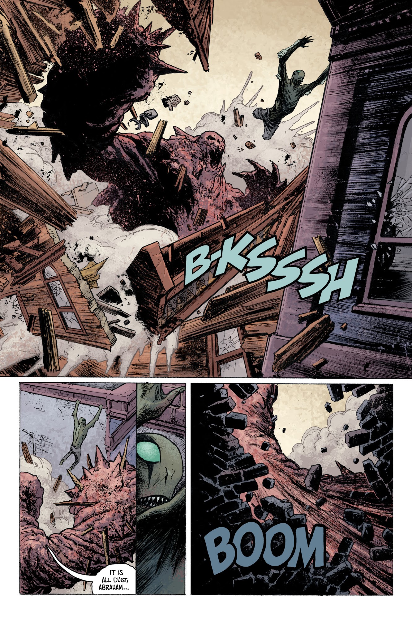 Read online Abe Sapien: Dark and Terrible and The New Race of Man comic -  Issue # TPB - 63