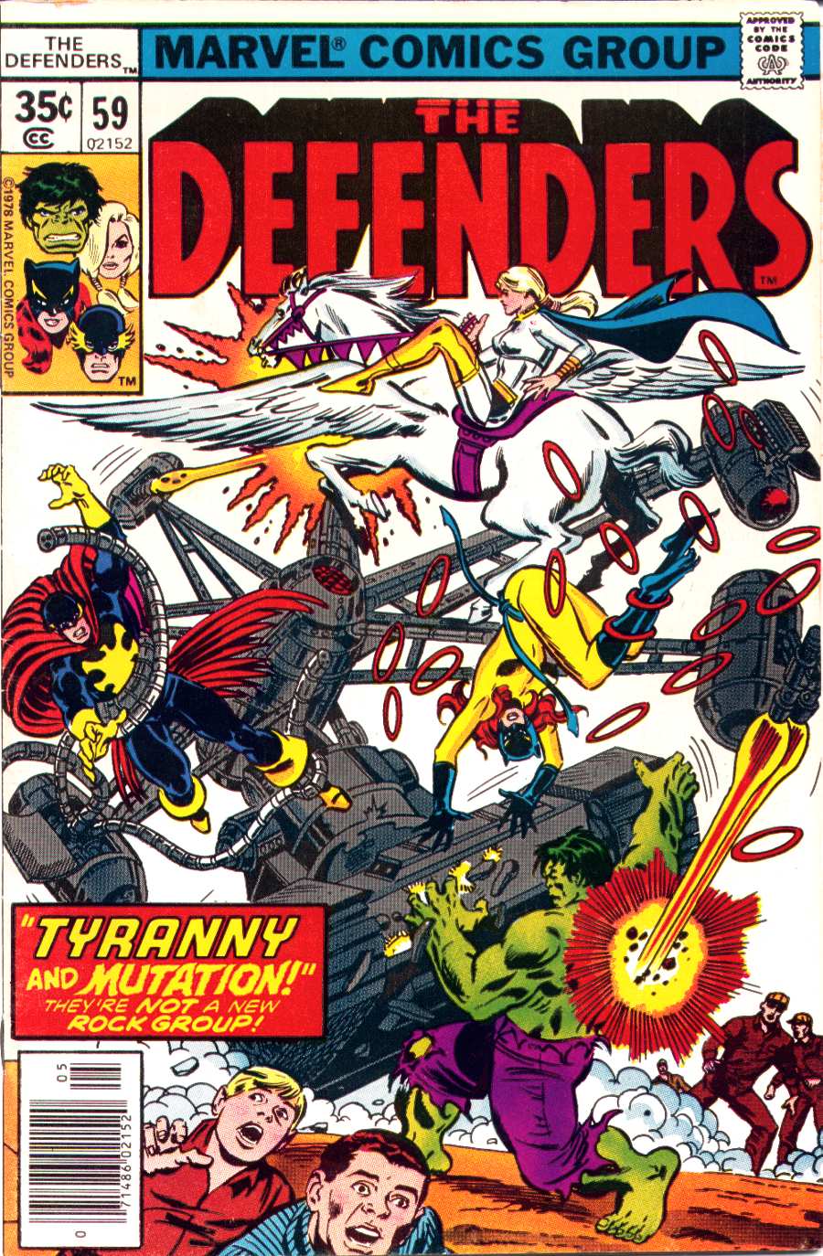 Read online The Defenders (1972) comic -  Issue #59 - 1