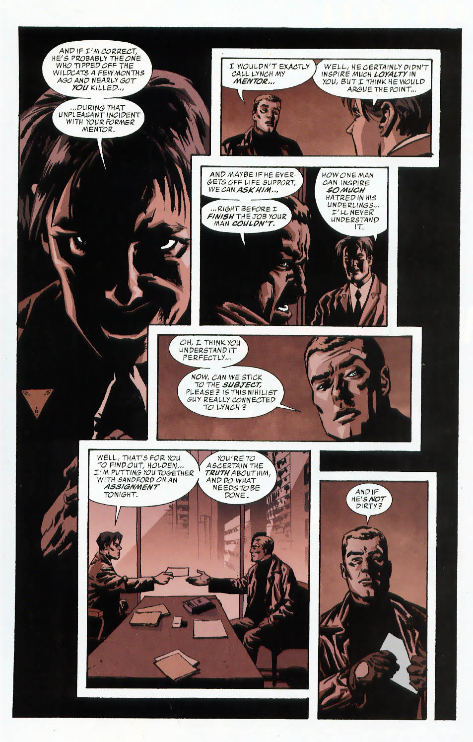 Read online Sleeper comic -  Issue #1 - 6