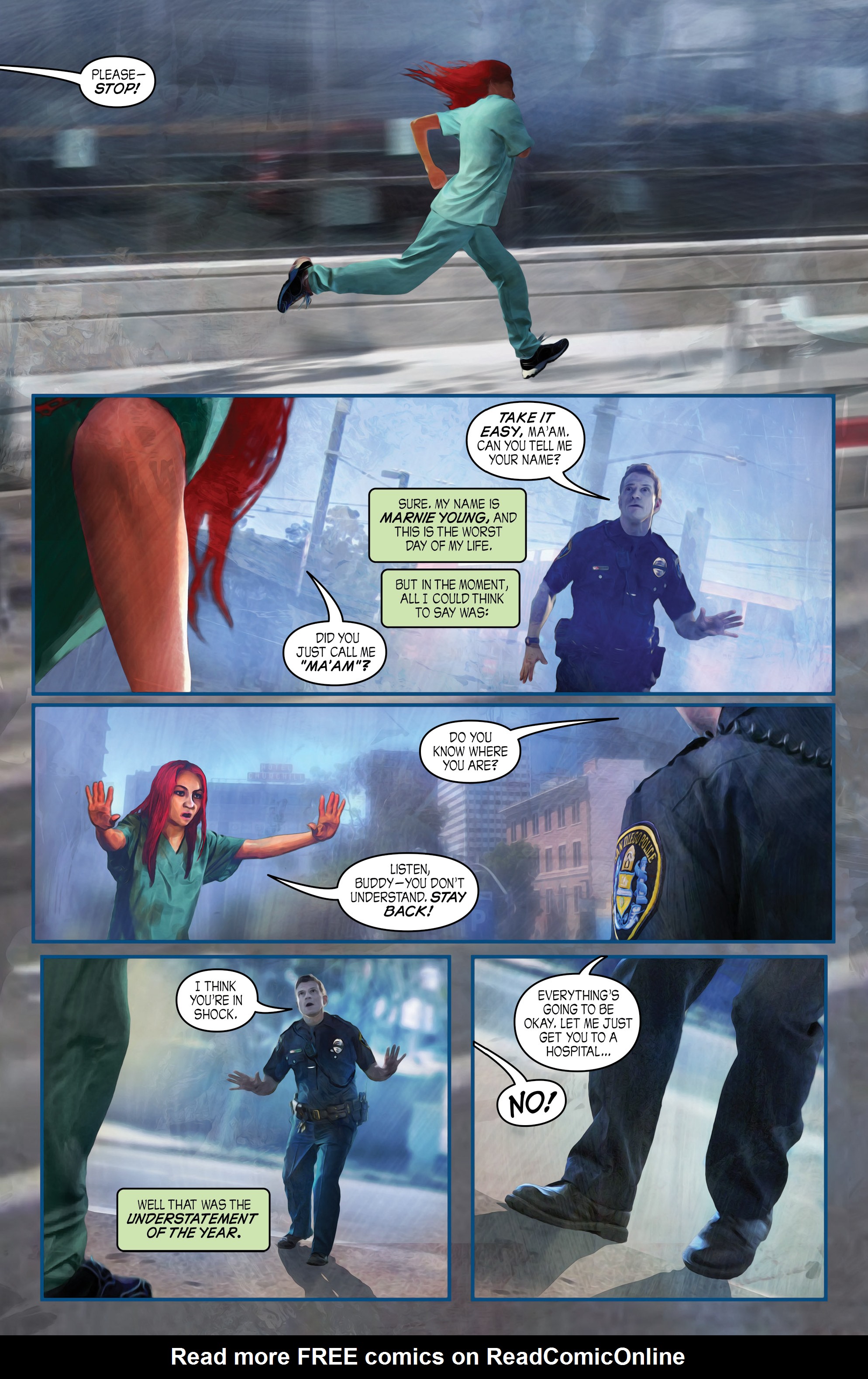 Read online John Carpenter's Tales of Science Fiction: Redhead comic -  Issue #2 - 4
