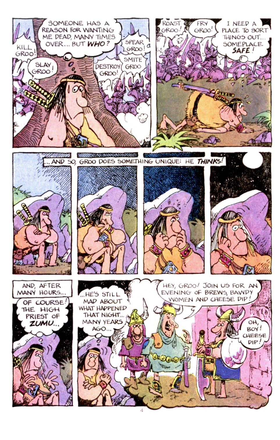 Read online Groo the Wanderer comic -  Issue #1 - 4