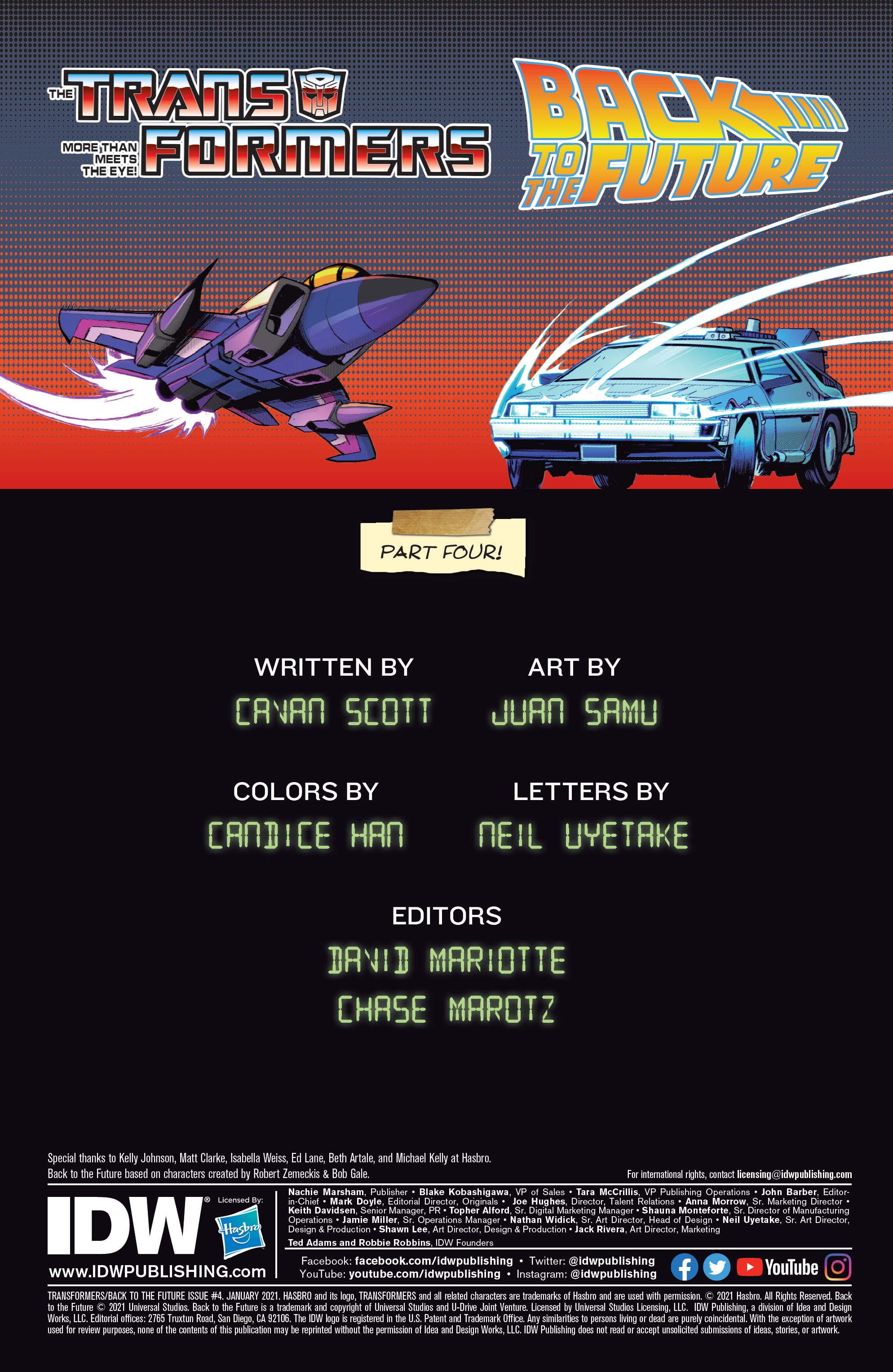 Read online Transformers: Back to the Future comic -  Issue #4 - 2